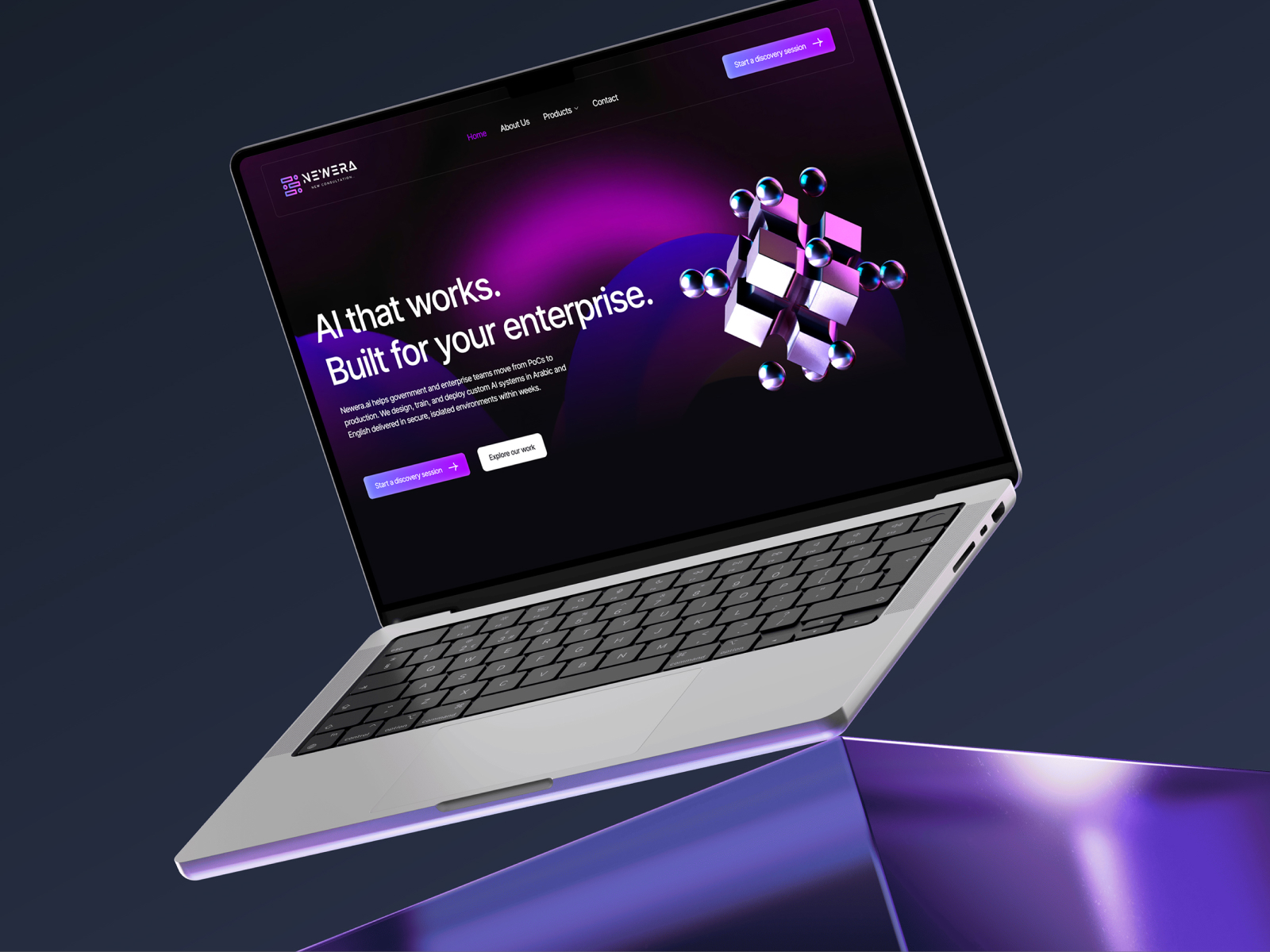 NewEra website case study overview