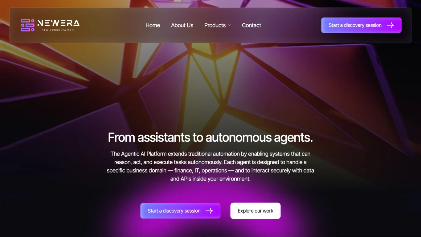 NewEra website design showcase 2
