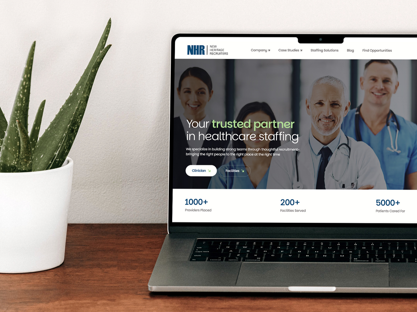 New Heritage Recruiters website case study overview