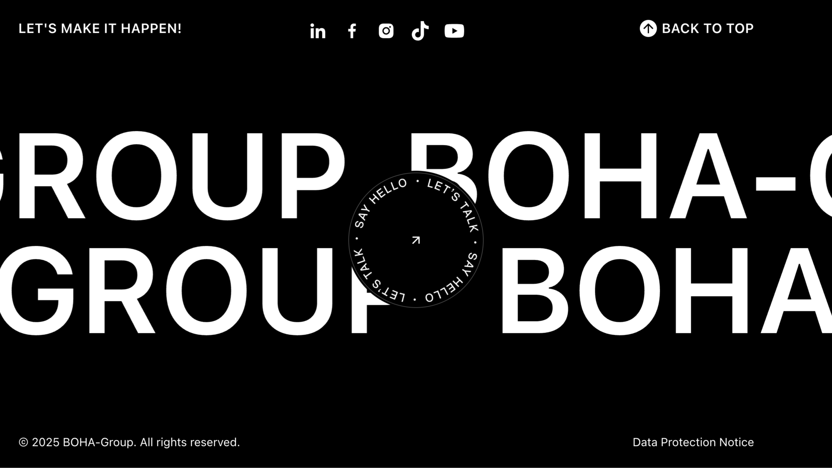 Boha-Group website design showcase 5