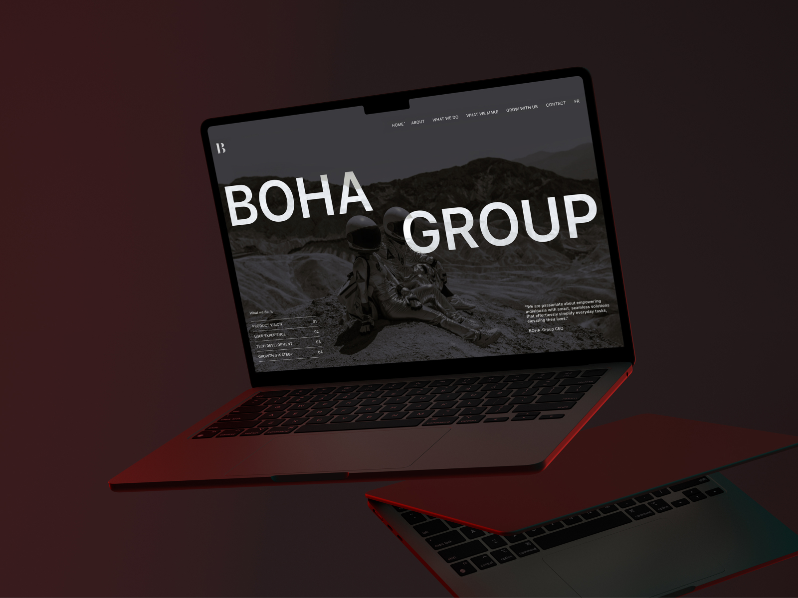 Boha-Group website case study overview