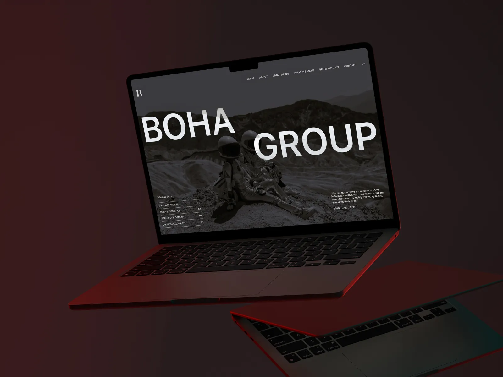 Boha-Group website case study overview