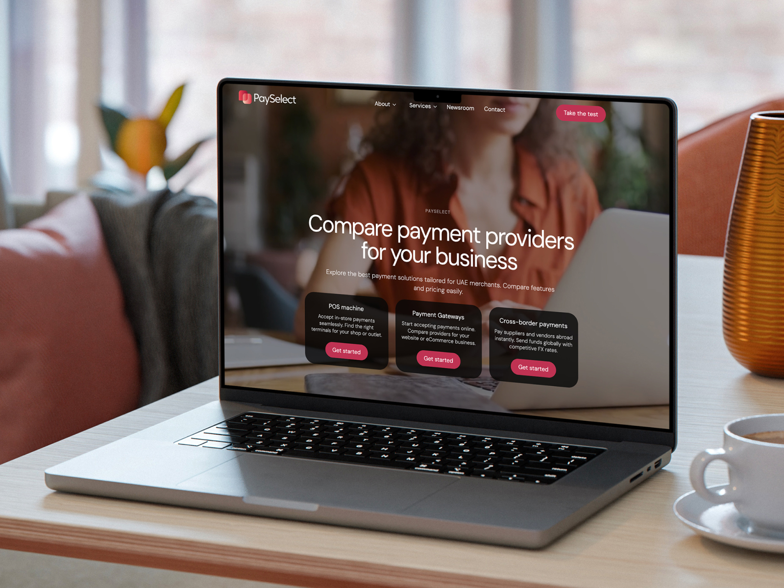 PaySelect website case study overview