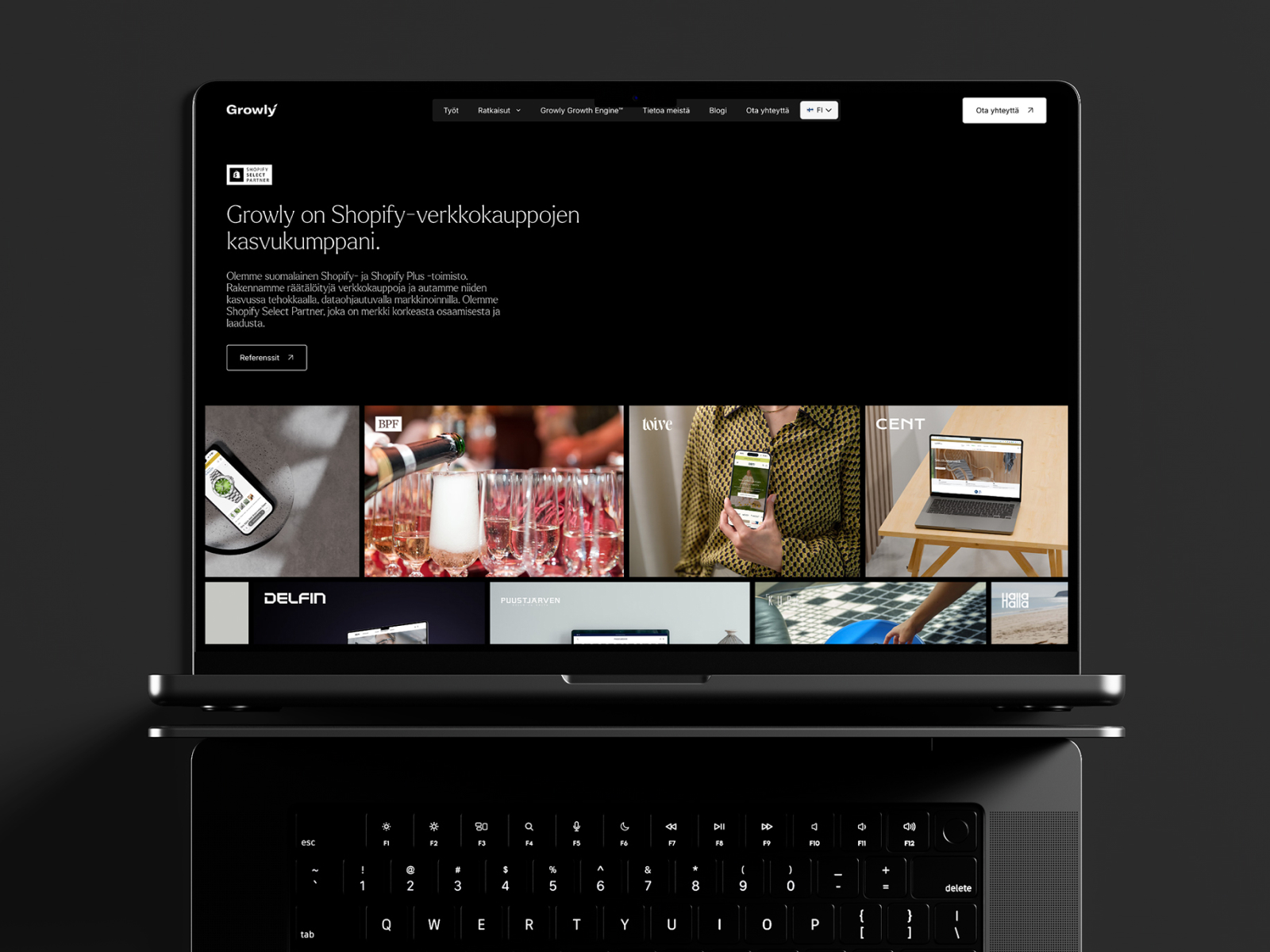Growly website case study overview