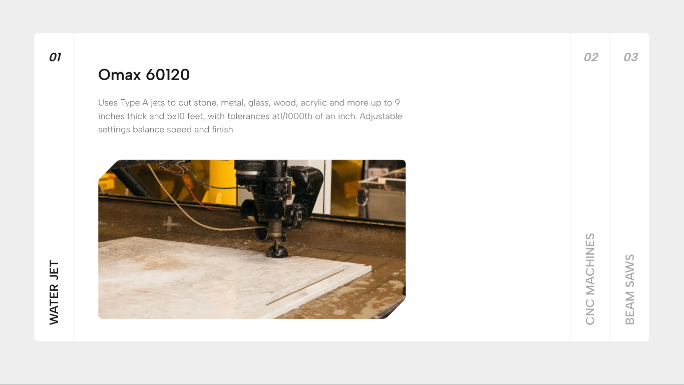 Metrix website design showcase 3