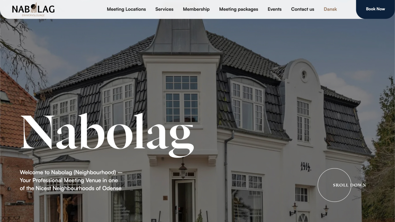 Nabolag website design showcase 1