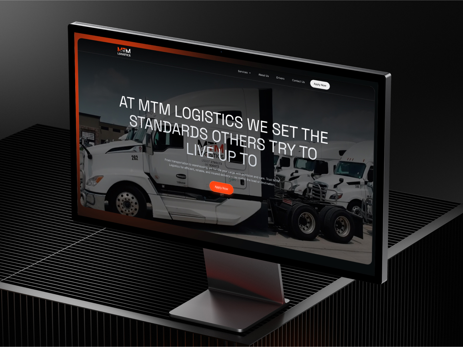 MTM Logistics website case study overview