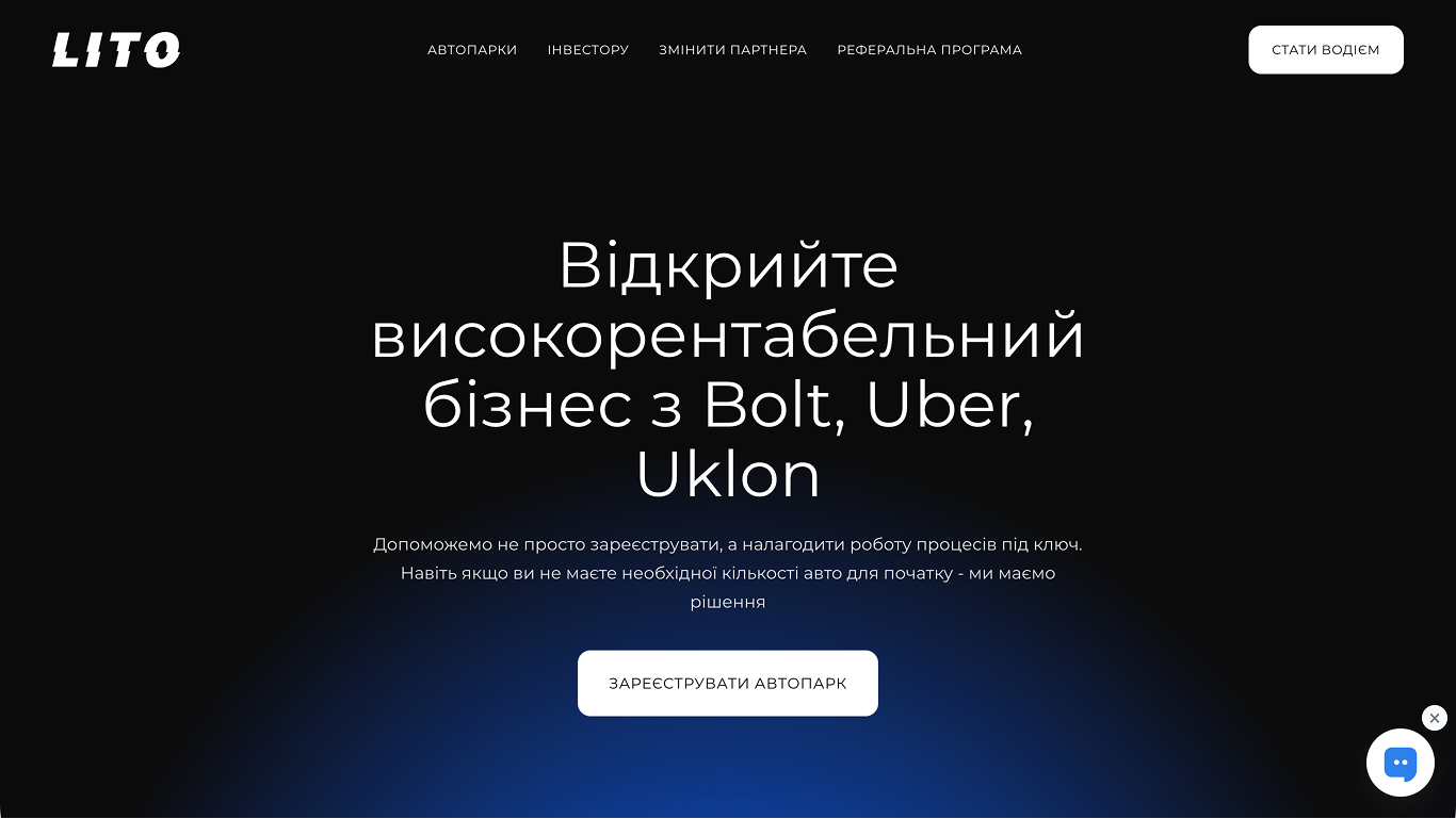 Lito website design showcase 1