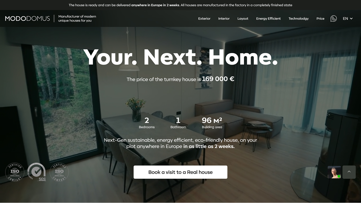 Mododomus 96 website design showcase 1