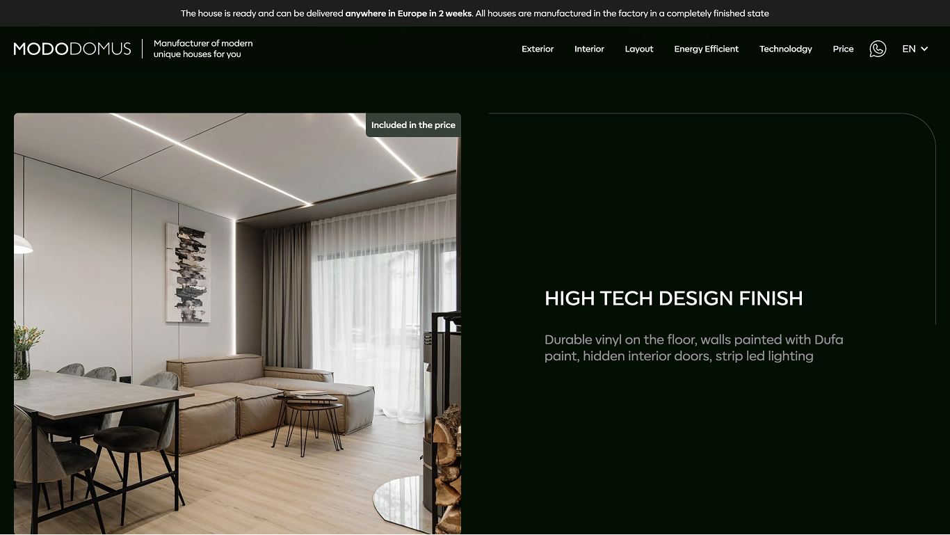 Mododomus 96 website design showcase 2