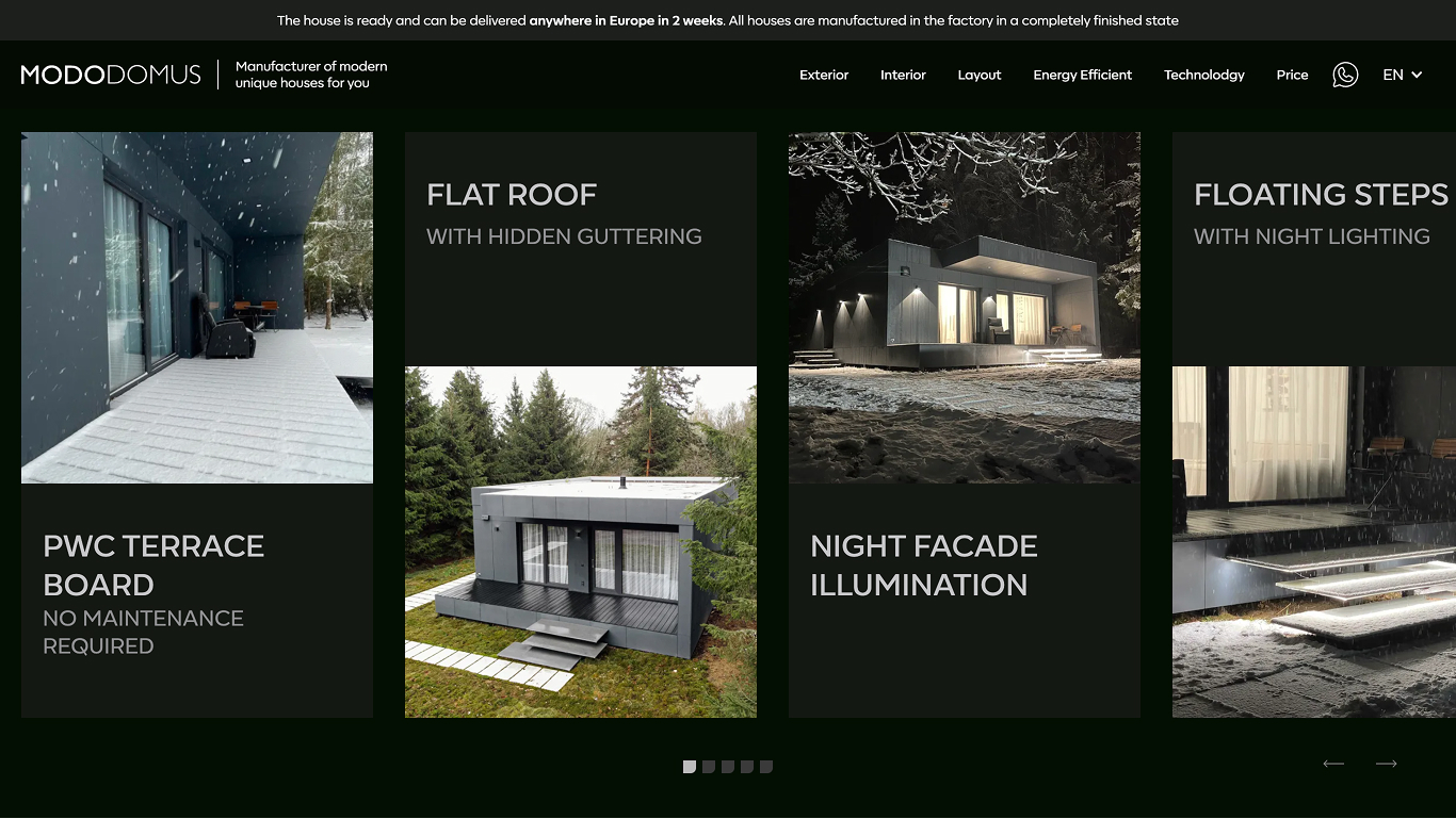 Mododomus 96 website design showcase 3