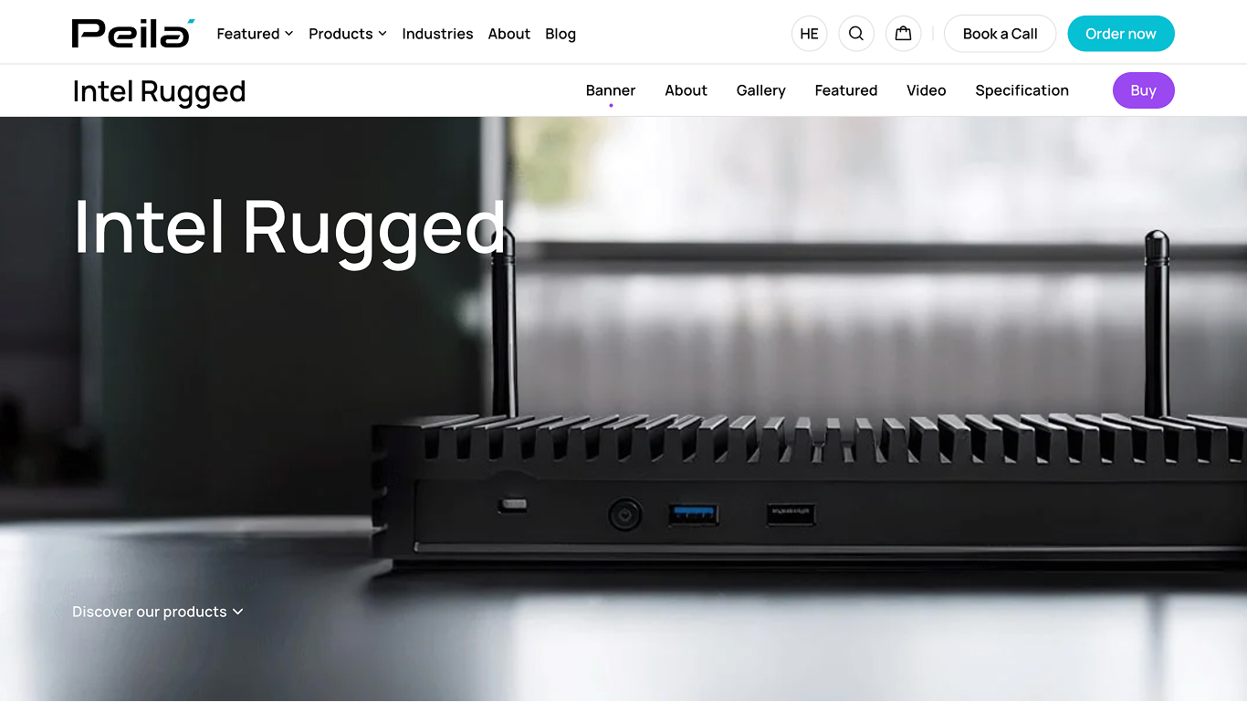Peila website design showcase 4