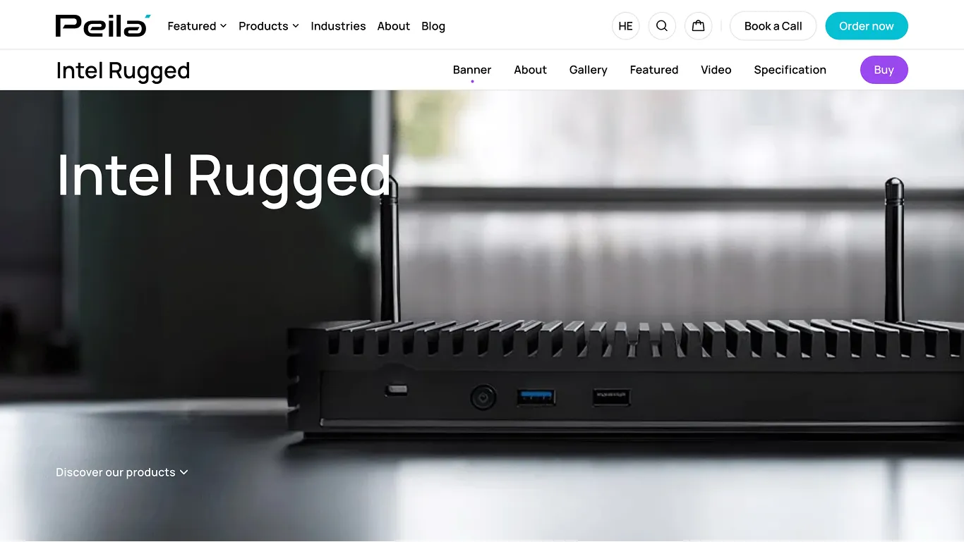 Peila website design showcase 4