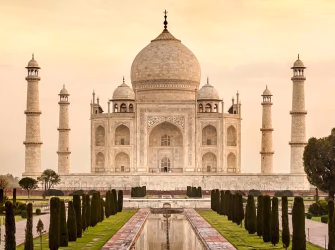 Taj Mahal in India