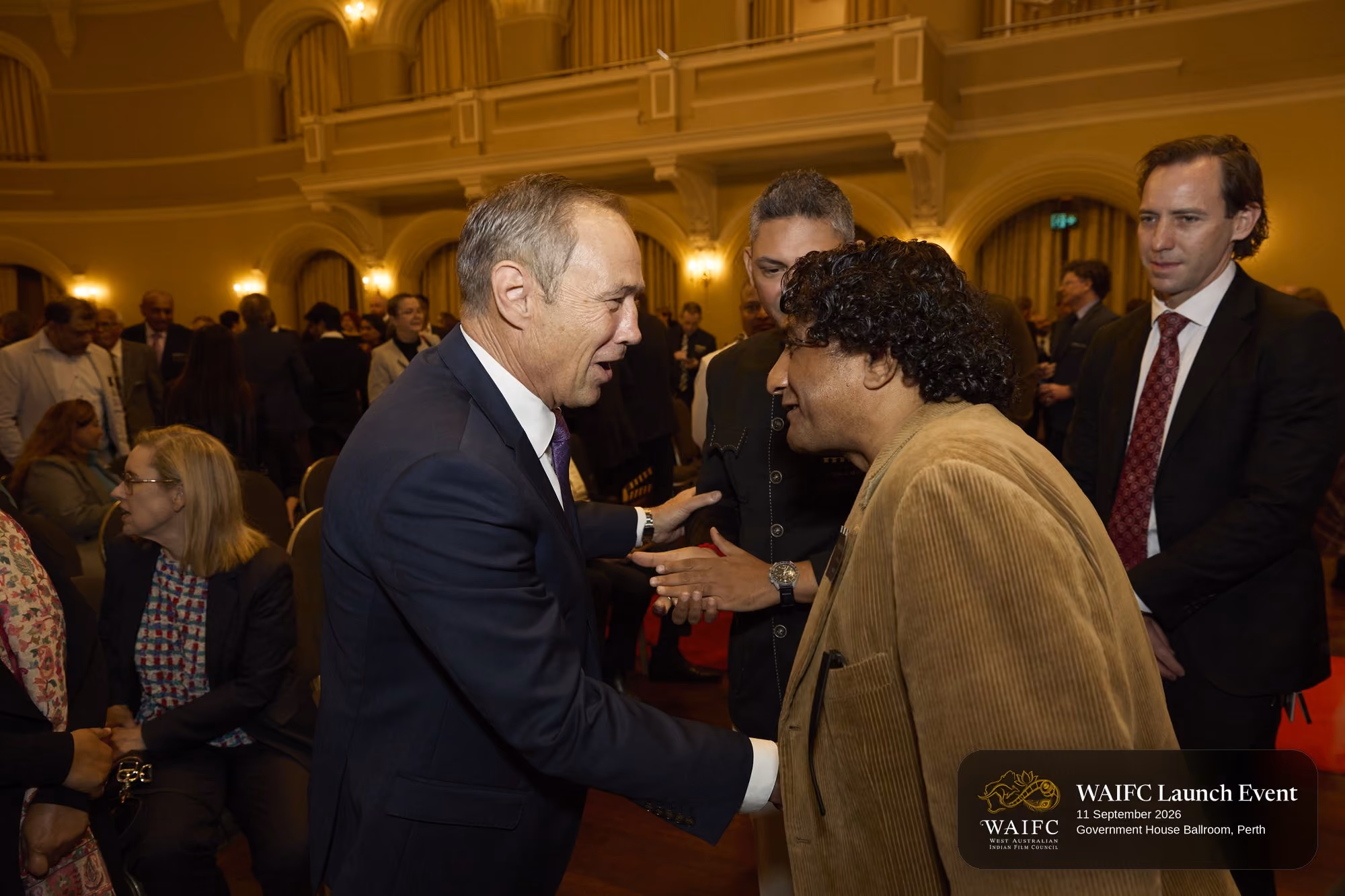 WAIFC Inaugural Launch Event — Government House Ballroom, Perth.