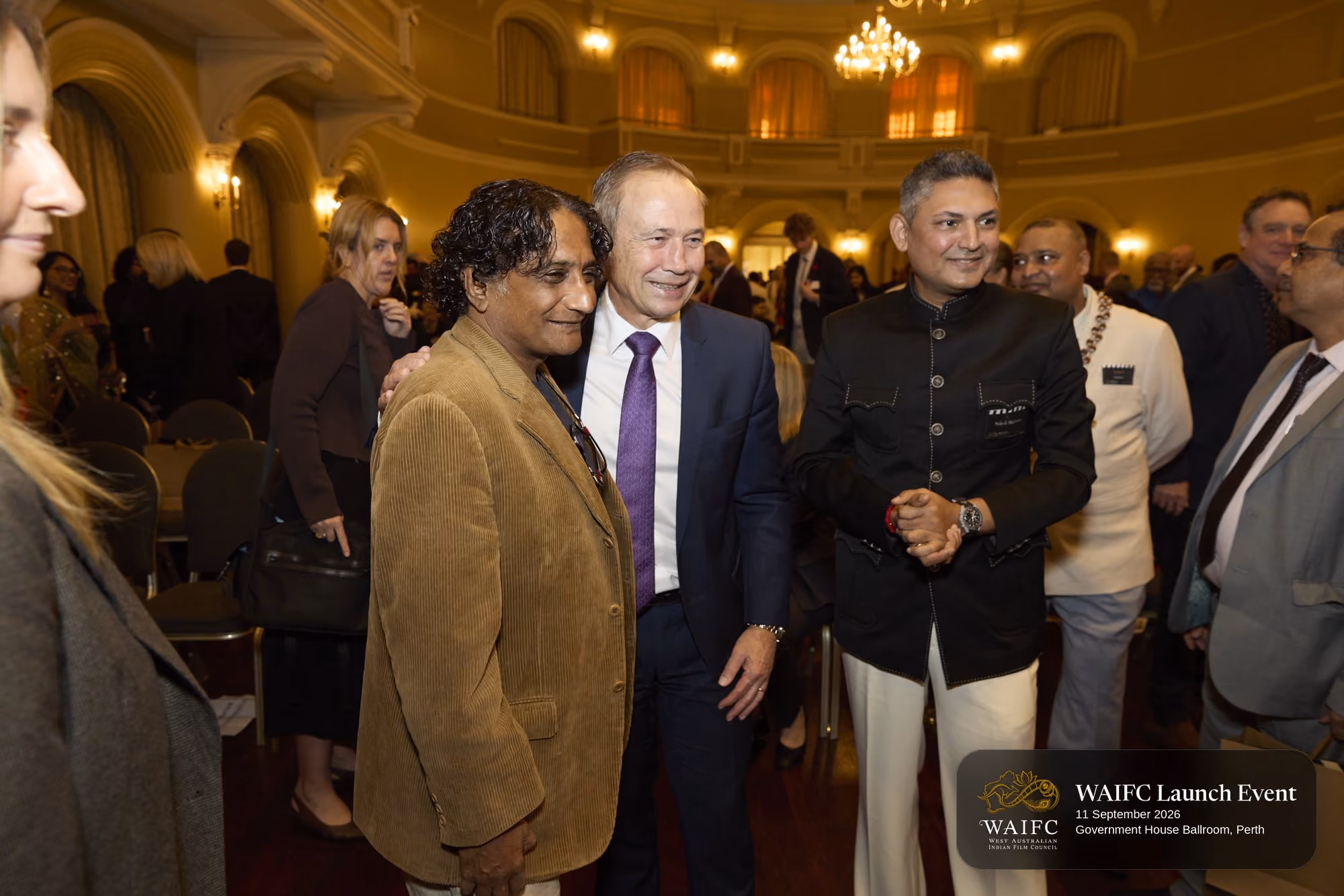 WAIFC Inaugural Launch Event — Government House Ballroom, Perth.