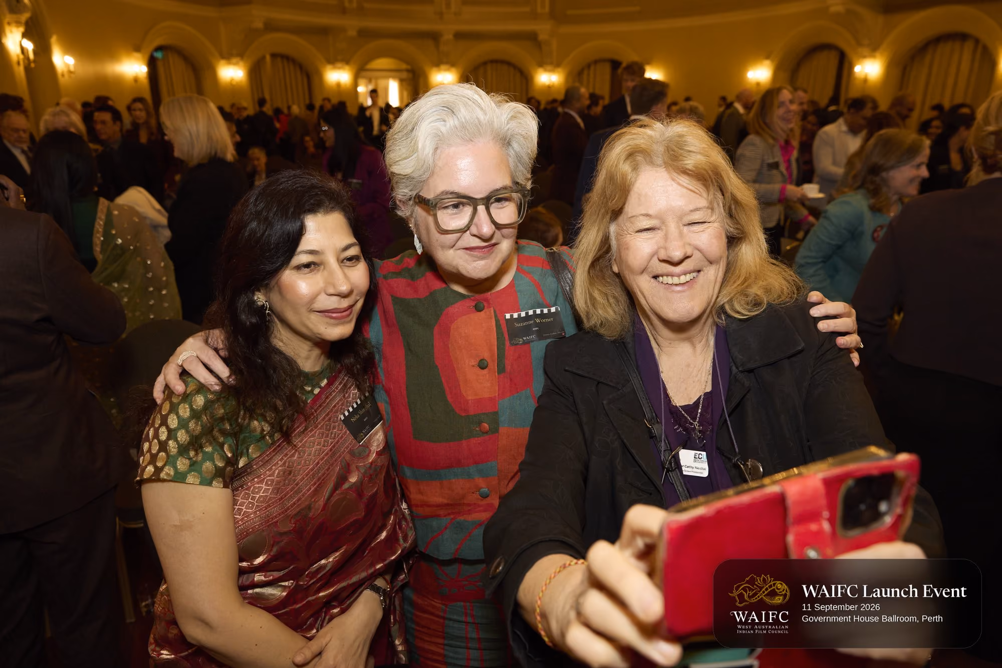 WAIFC Inaugural Launch Event — Government House Ballroom, Perth.