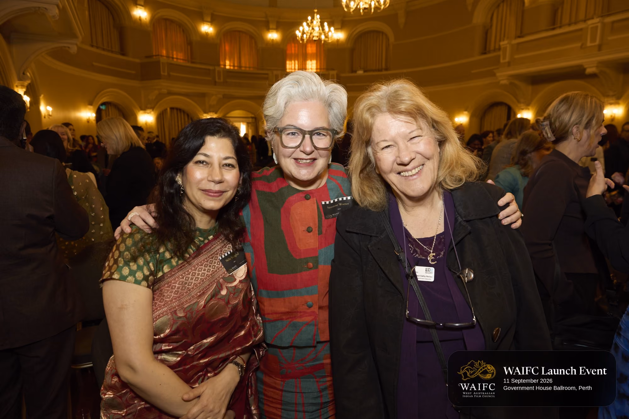 WAIFC Inaugural Launch Event — Government House Ballroom, Perth.