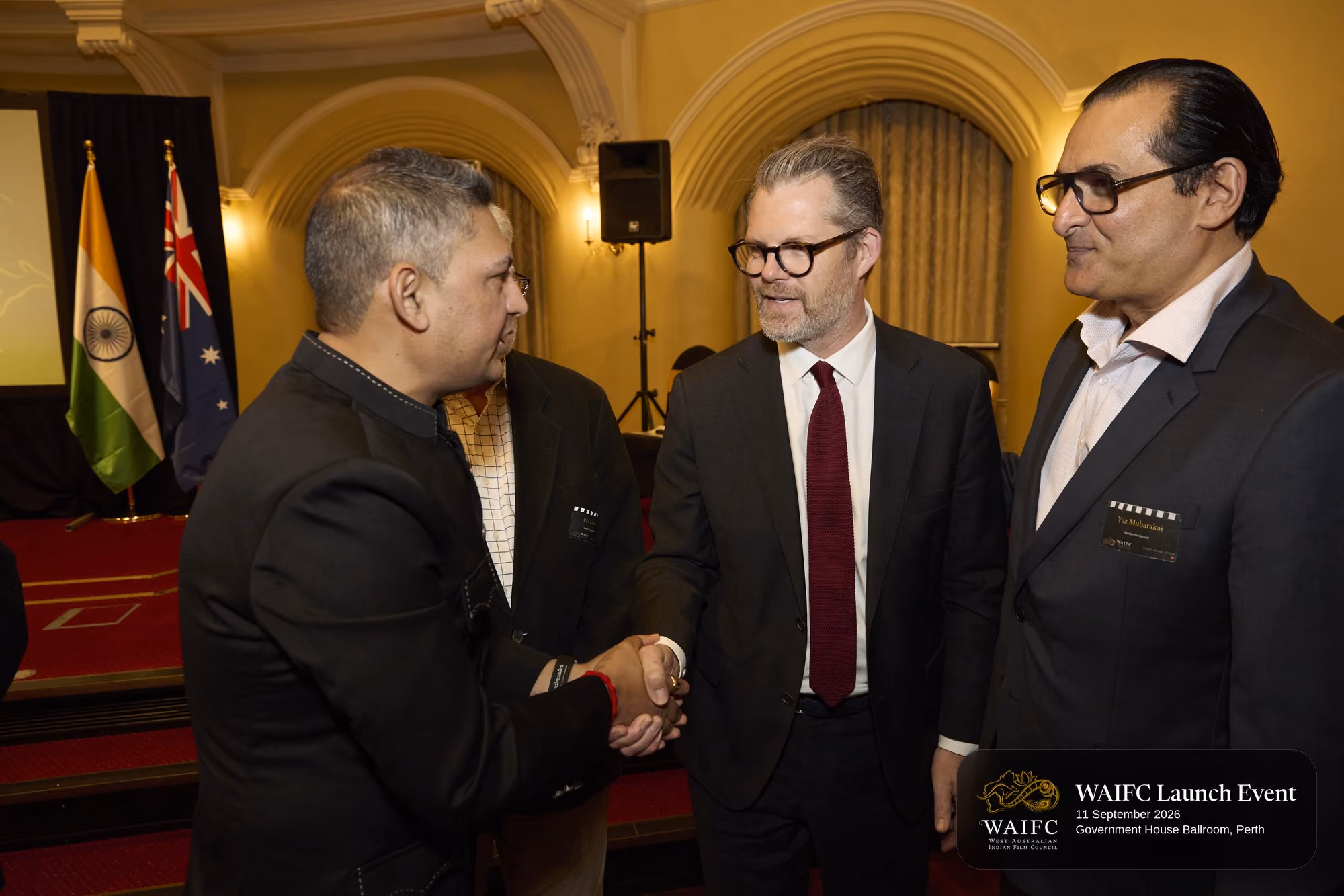 WAIFC Inaugural Launch Event — Government House Ballroom, Perth.