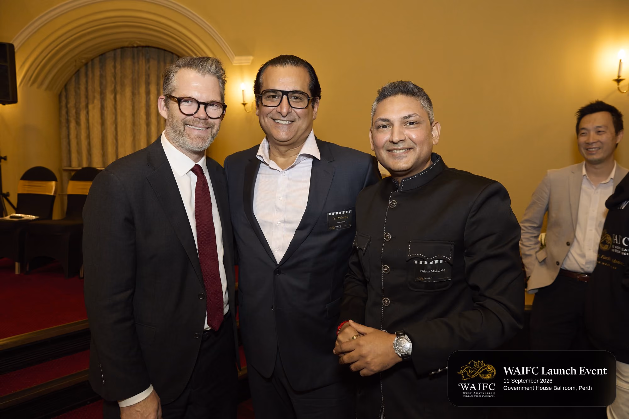 WAIFC Inaugural Launch Event — Government House Ballroom, Perth.