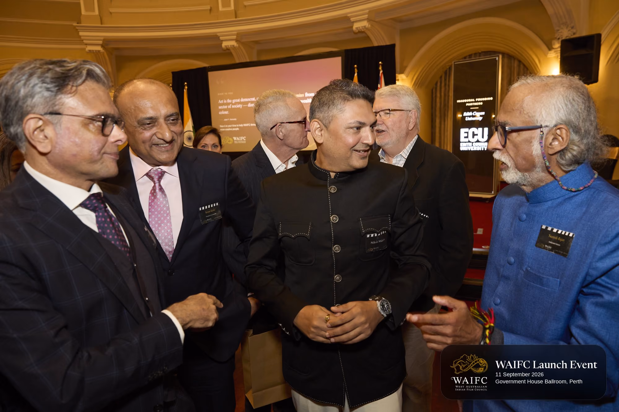 WAIFC Inaugural Launch Event — Government House Ballroom, Perth.