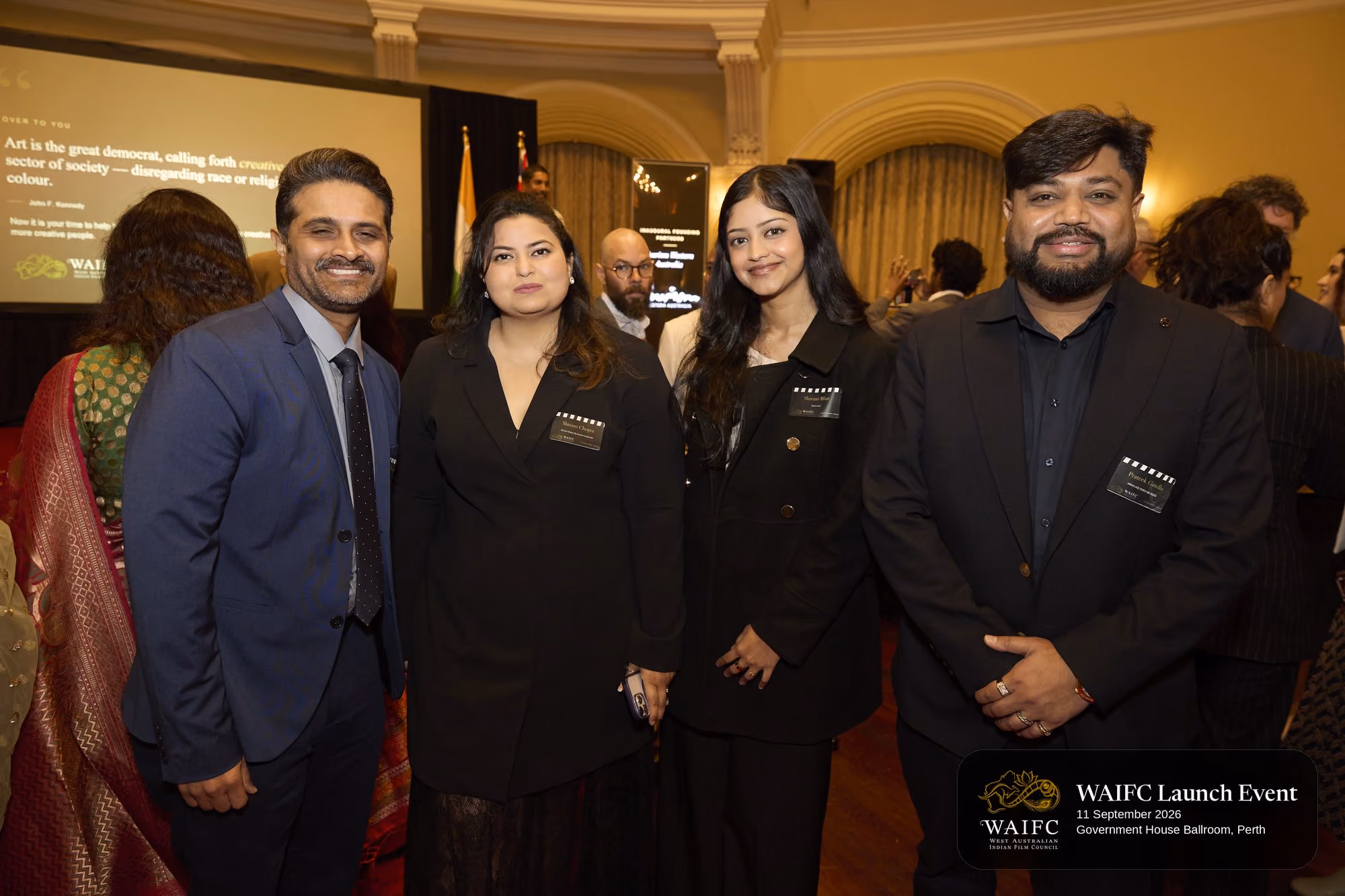 WAIFC Inaugural Launch Event — Government House Ballroom, Perth.