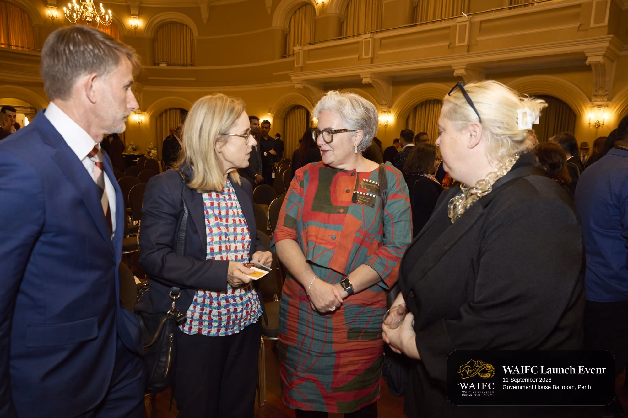 WAIFC Inaugural Launch Event — Government House Ballroom, Perth.