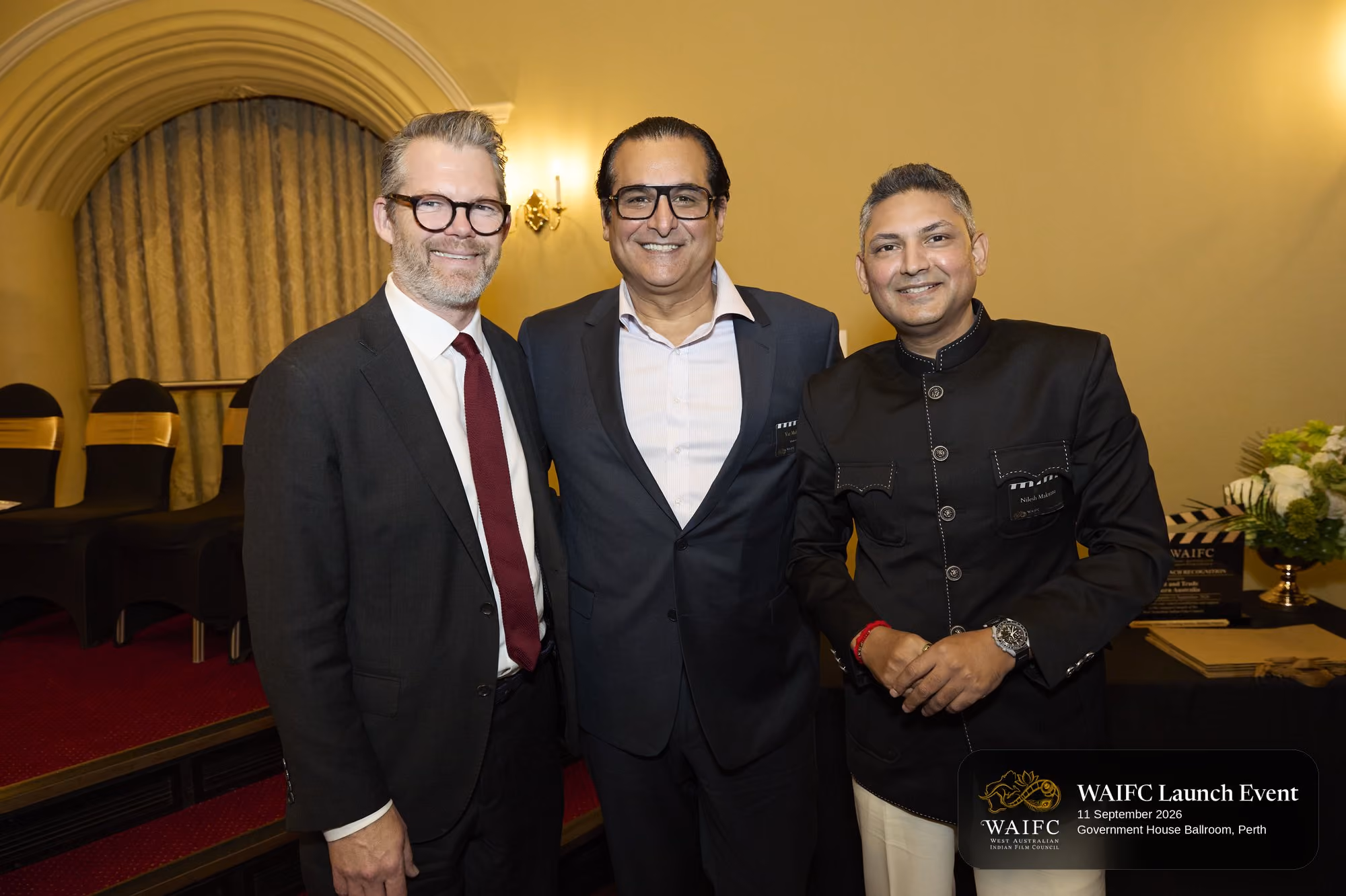 WAIFC Inaugural Launch Event — Government House Ballroom, Perth.