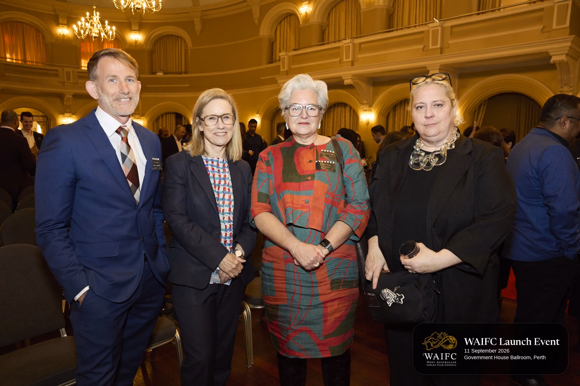 WAIFC Inaugural Launch Event — Government House Ballroom, Perth.