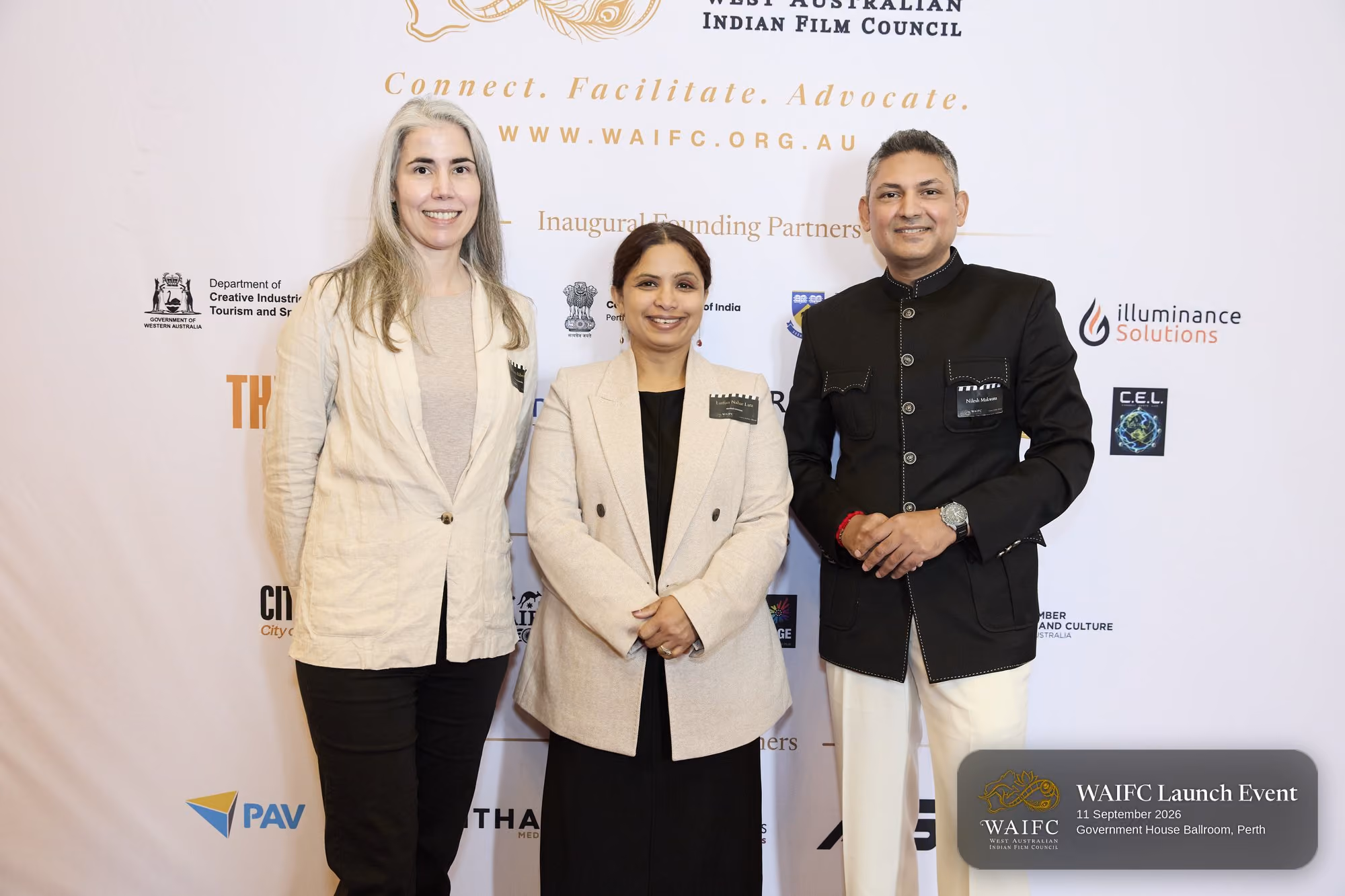WAIFC Inaugural Launch Event — Government House Ballroom, Perth.