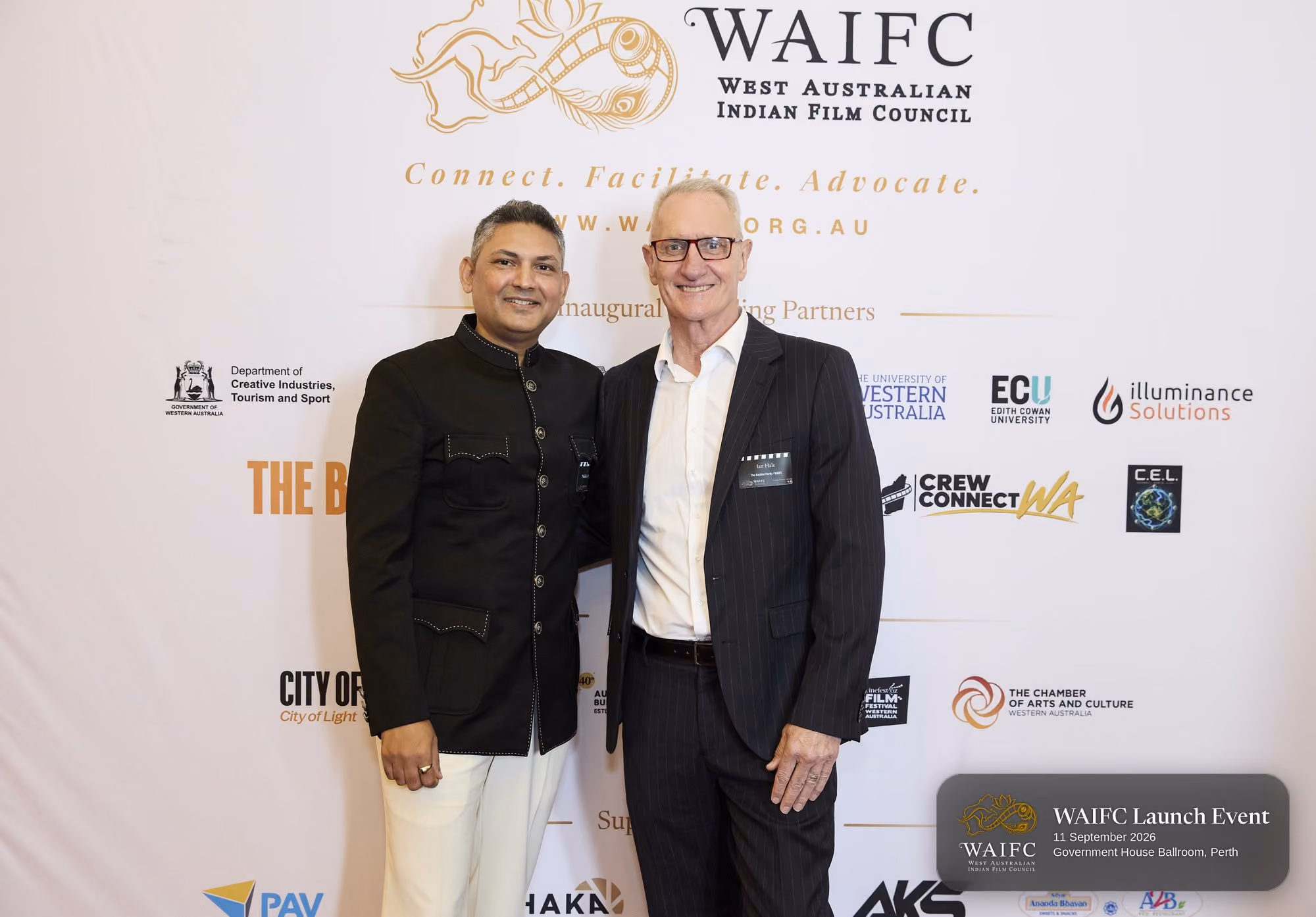 WAIFC Inaugural Launch Event — Government House Ballroom, Perth.