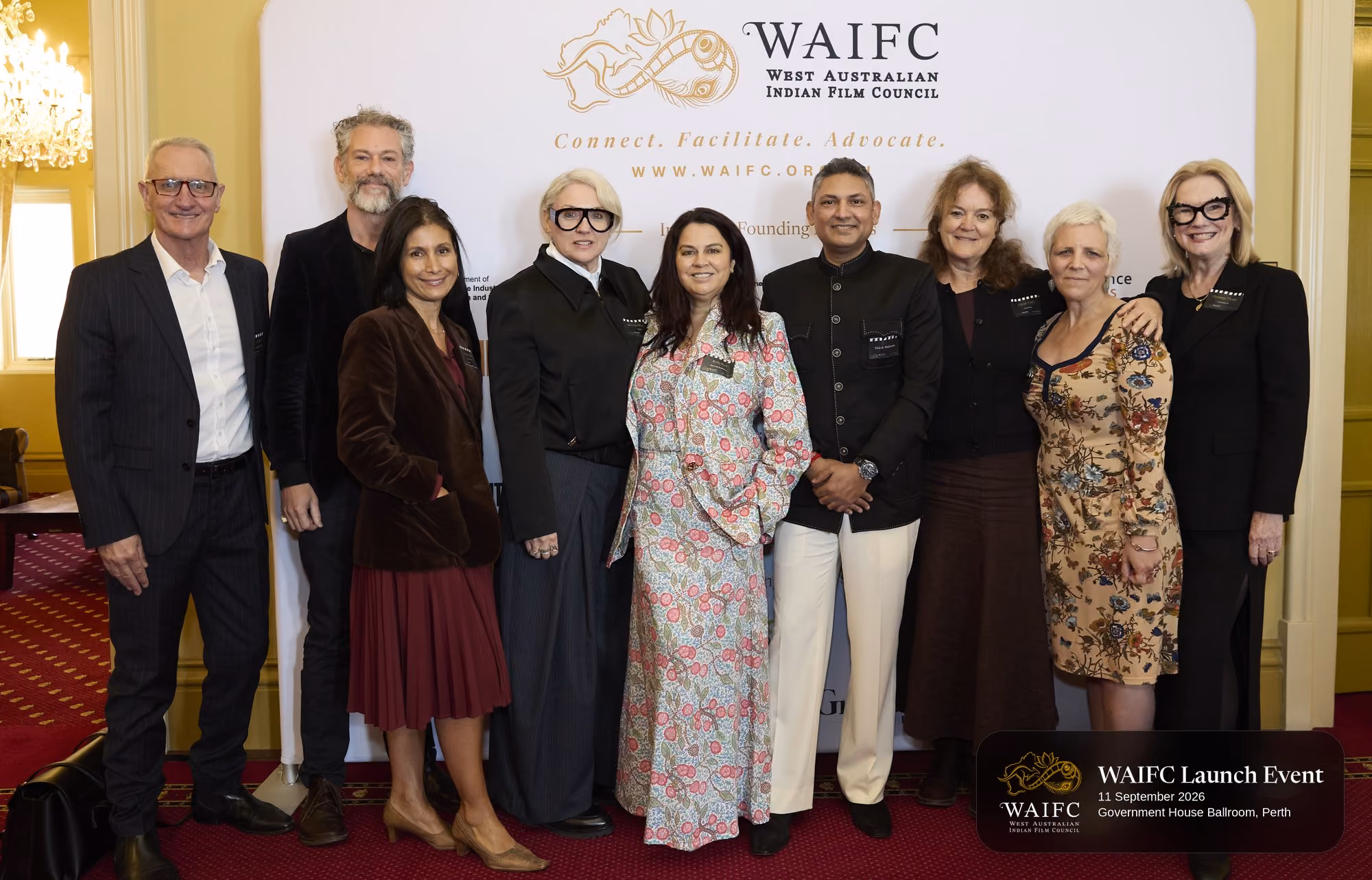 WAIFC Inaugural Launch Event — Government House Ballroom, Perth.