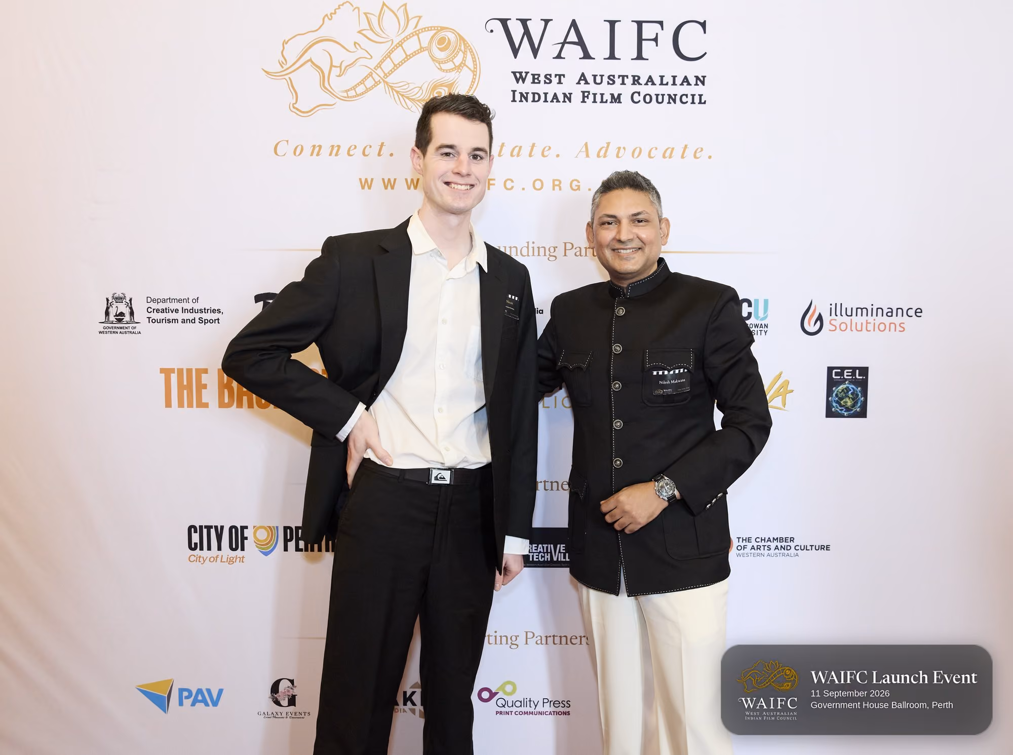 WAIFC Inaugural Launch Event — Government House Ballroom, Perth.