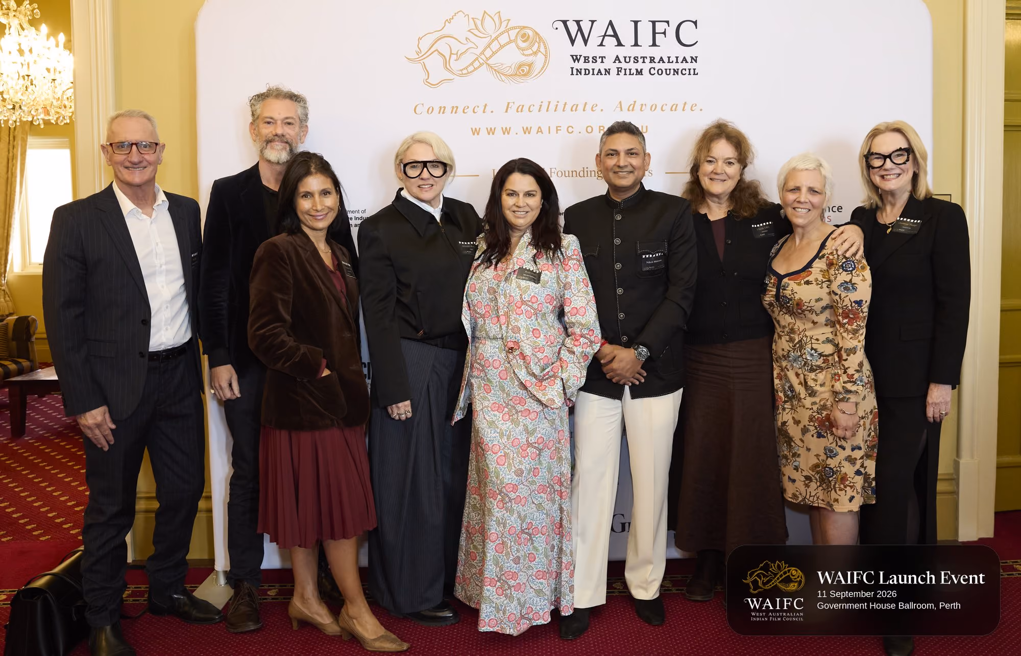 WAIFC Inaugural Launch Event — Government House Ballroom, Perth.