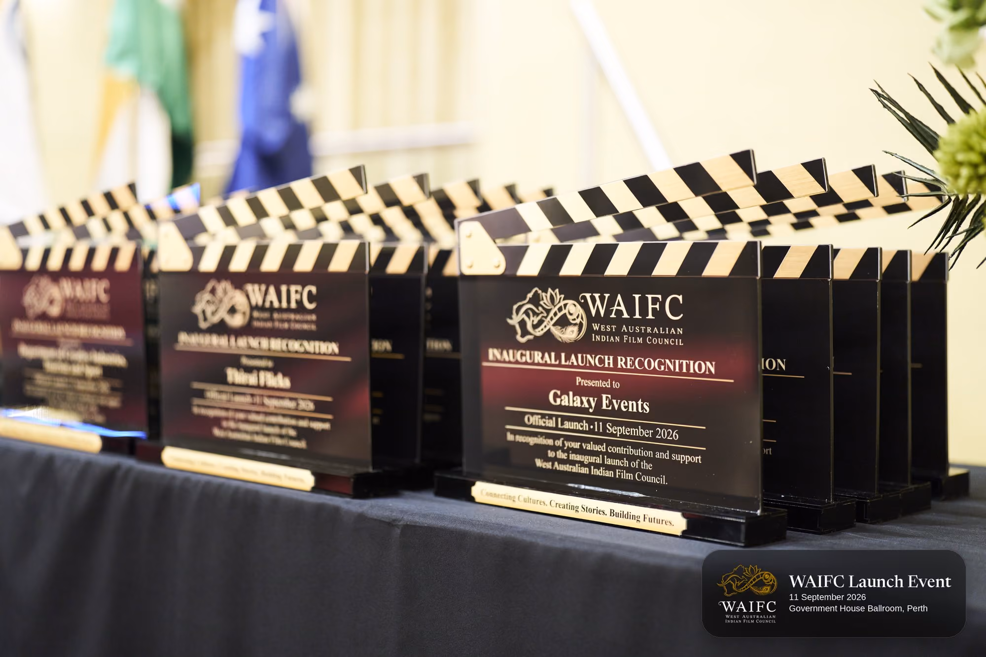 WAIFC Inaugural Launch Event — Government House Ballroom, Perth.
