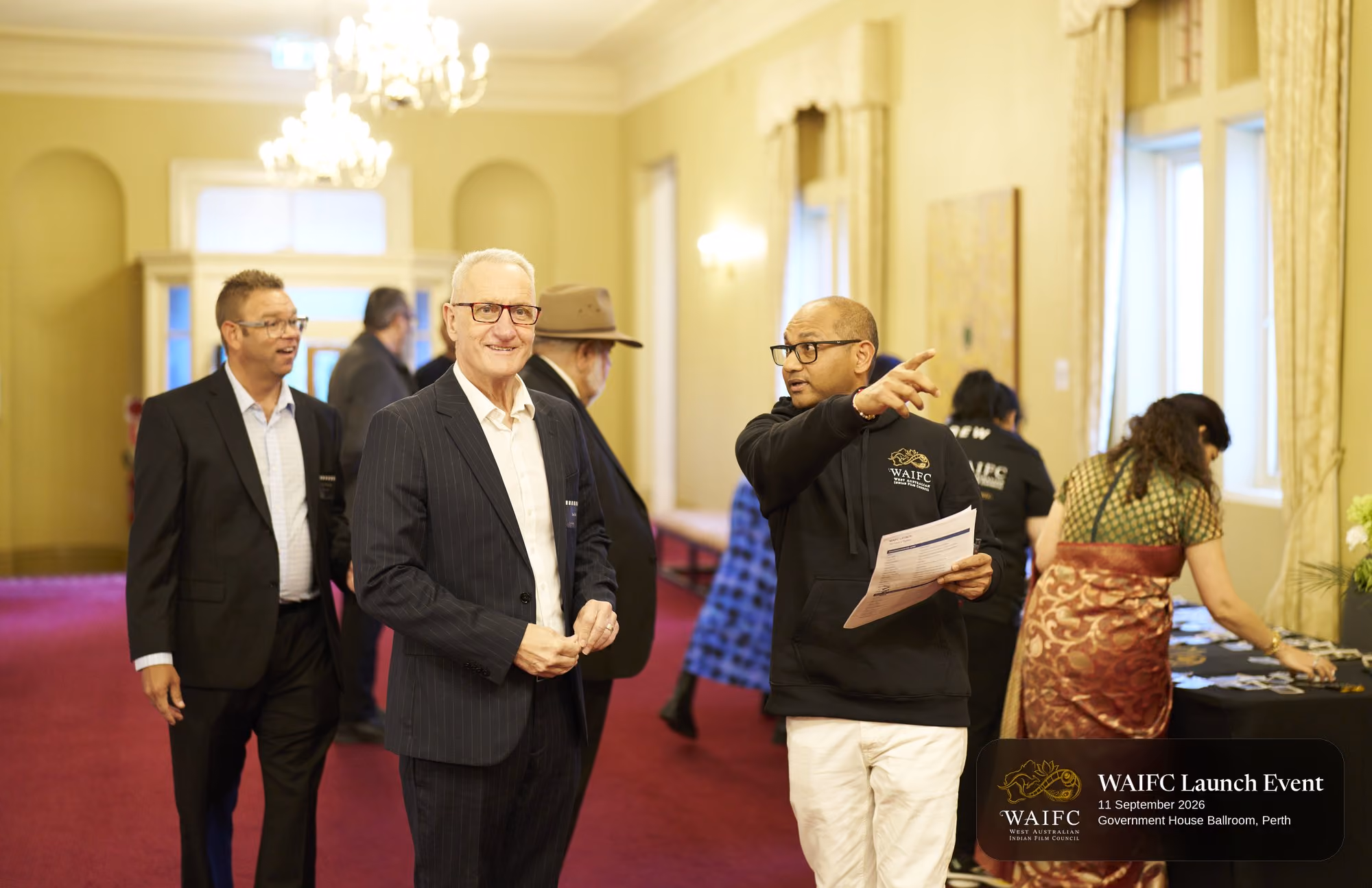 WAIFC Inaugural Launch Event — Government House Ballroom, Perth.