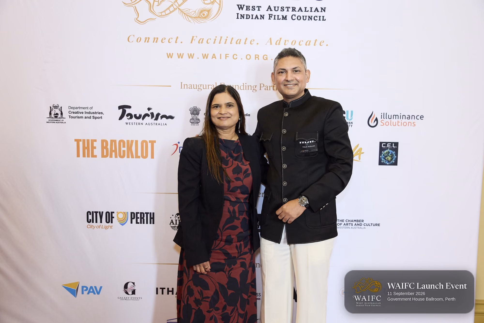 WAIFC Inaugural Launch Event — Government House Ballroom, Perth.
