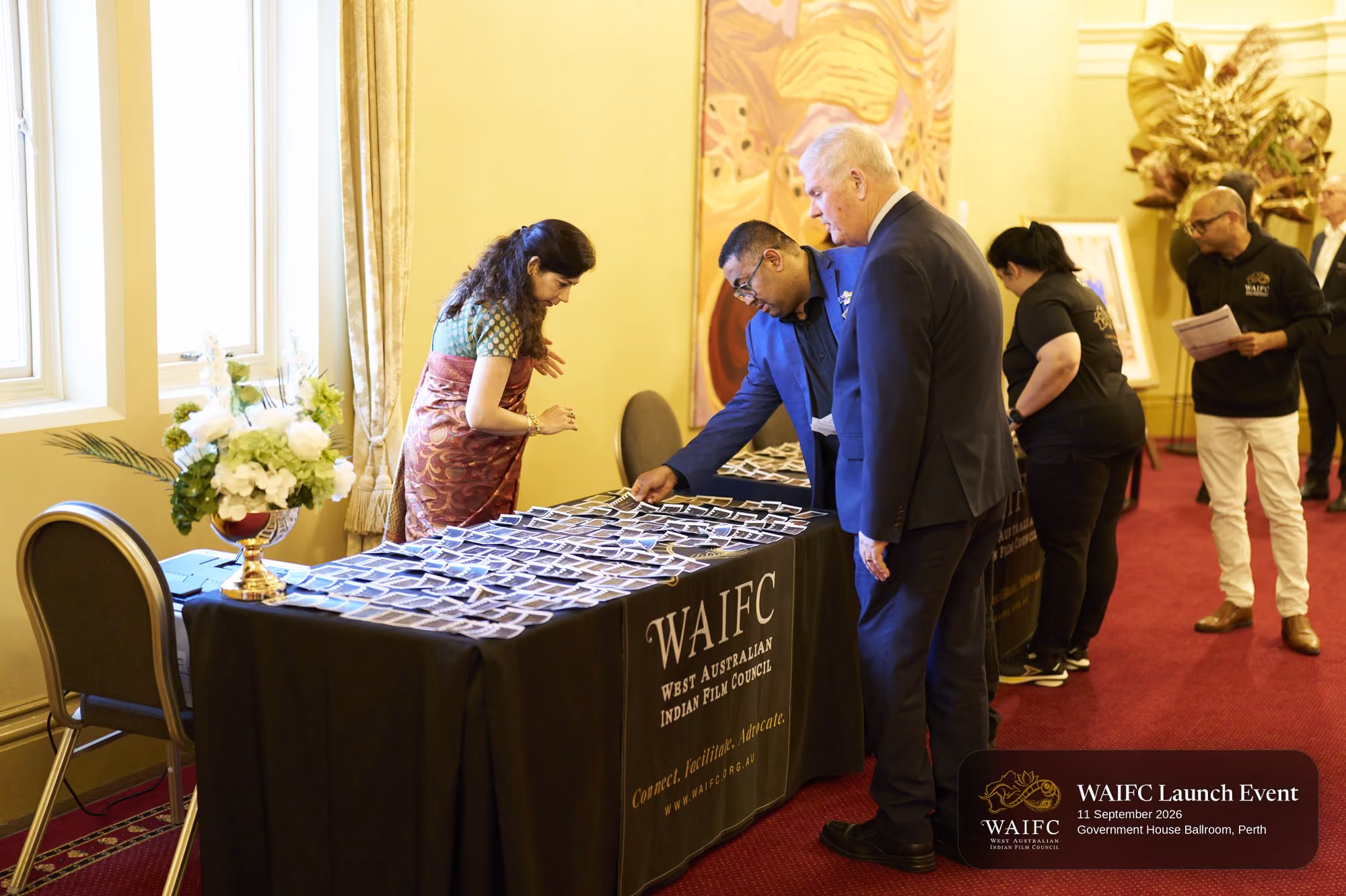 WAIFC Inaugural Launch Event — Government House Ballroom, Perth.