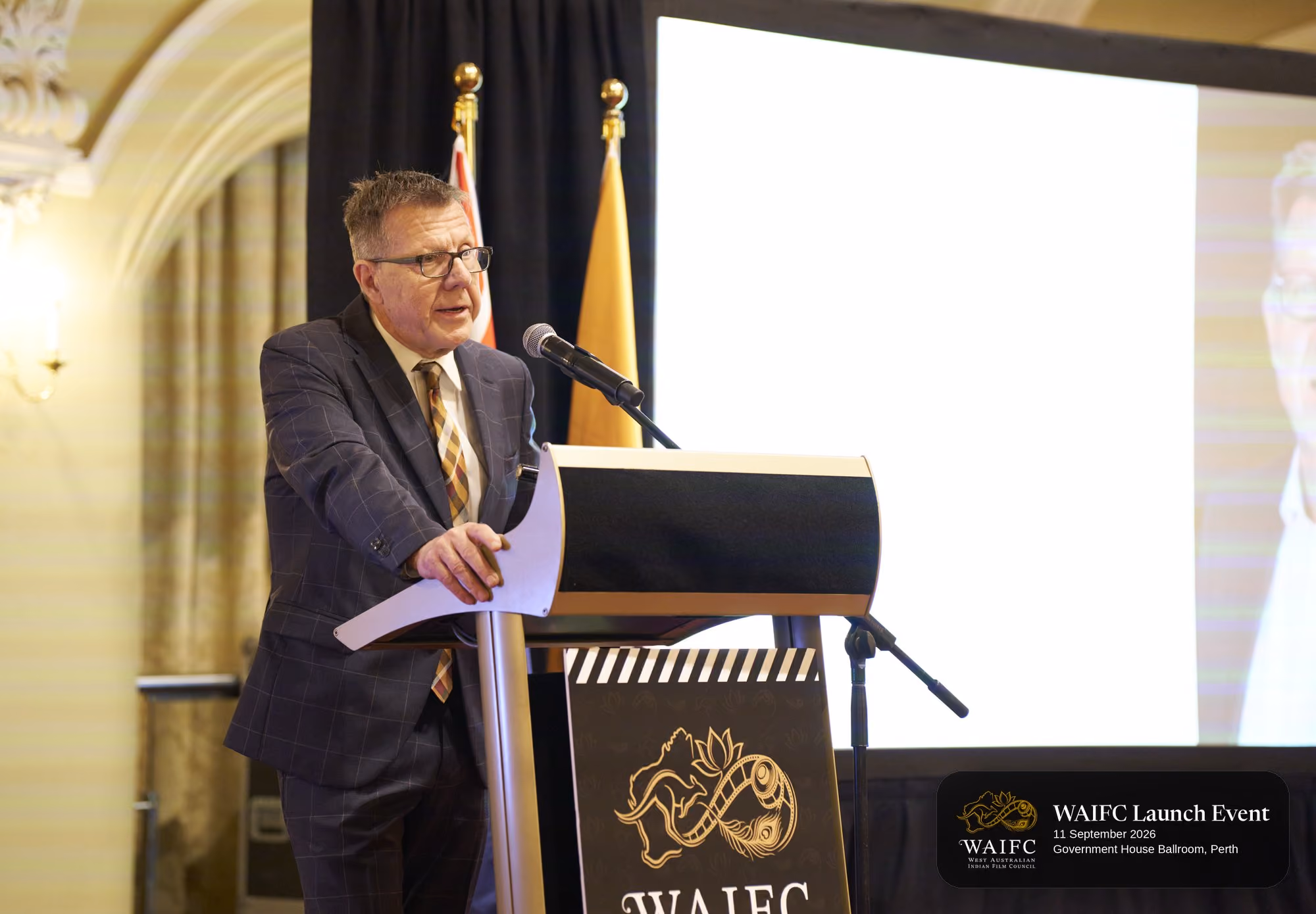 WAIFC Inaugural Launch Event — Government House Ballroom, Perth.