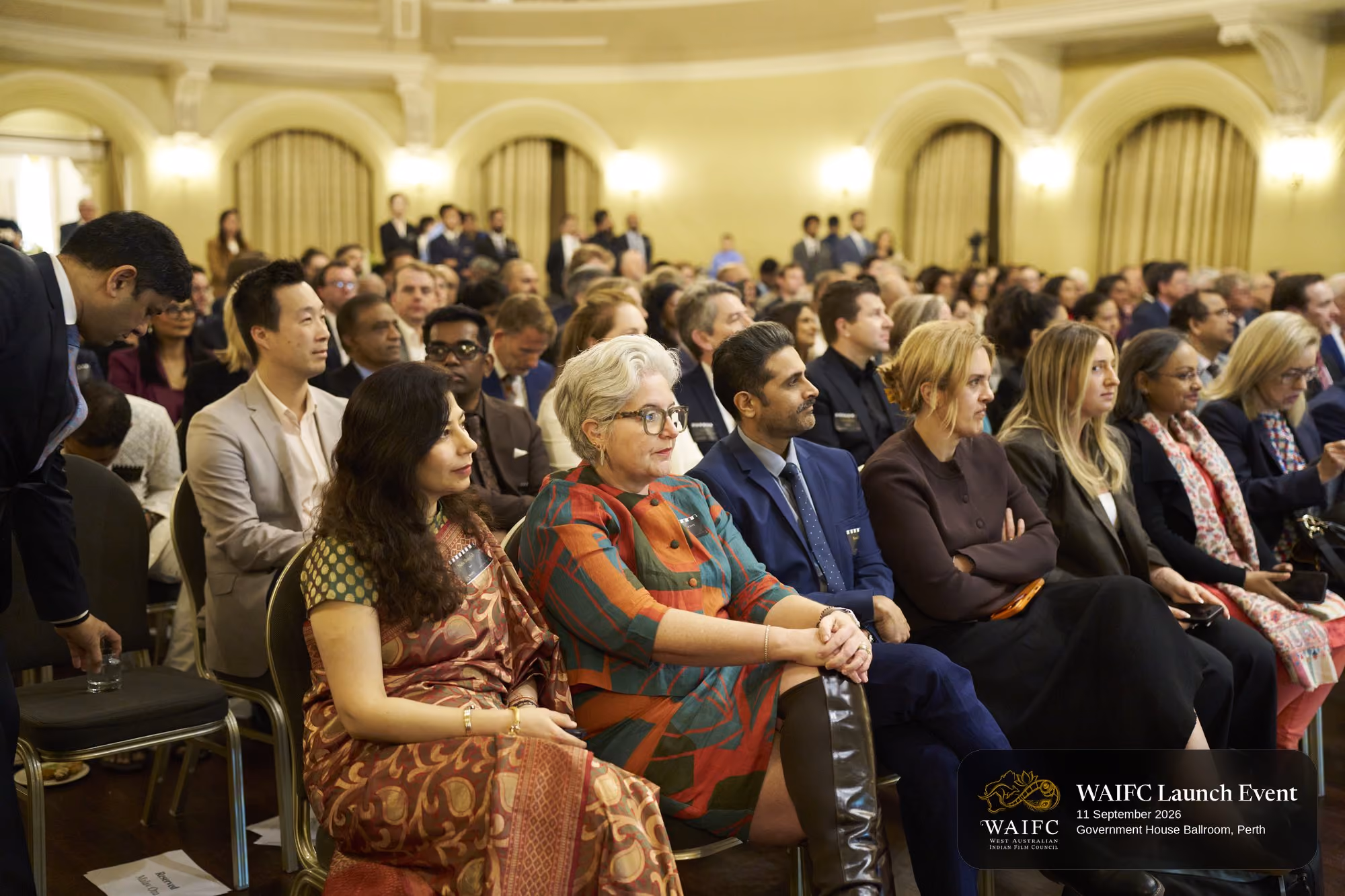 WAIFC Inaugural Launch Event — Government House Ballroom, Perth.