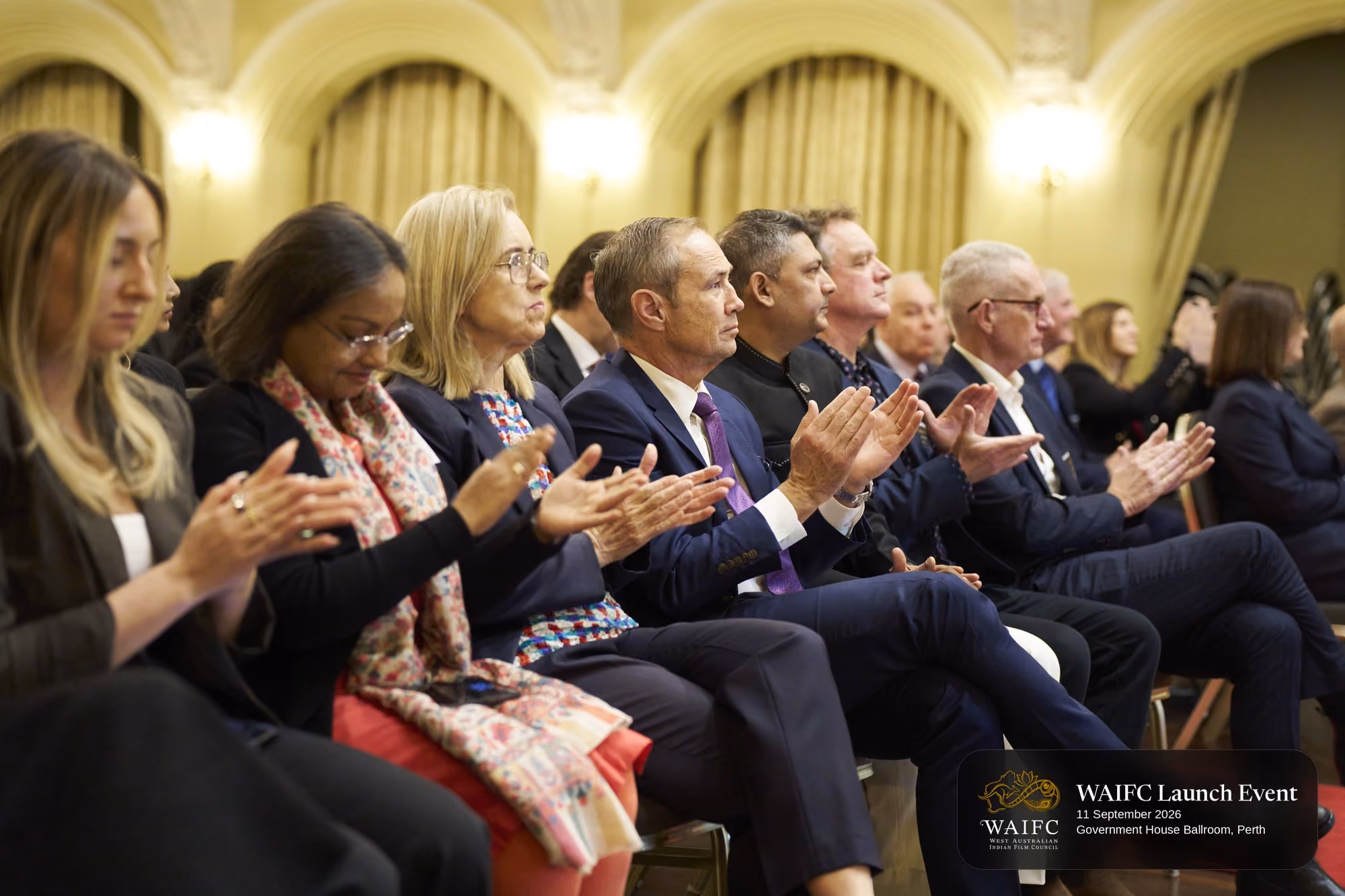 WAIFC Inaugural Launch Event — Government House Ballroom, Perth.