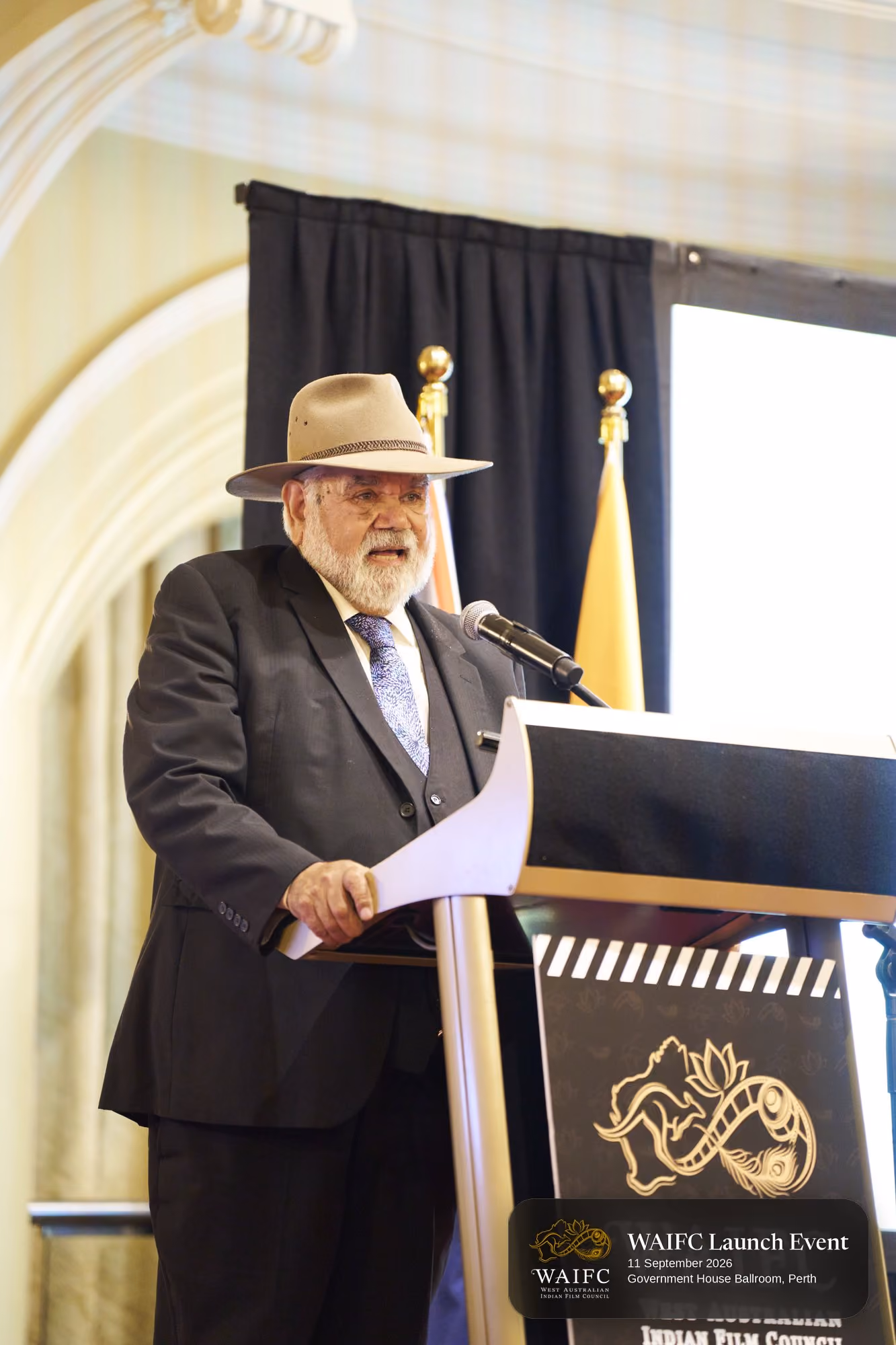 WAIFC Inaugural Launch Event — Government House Ballroom, Perth.
