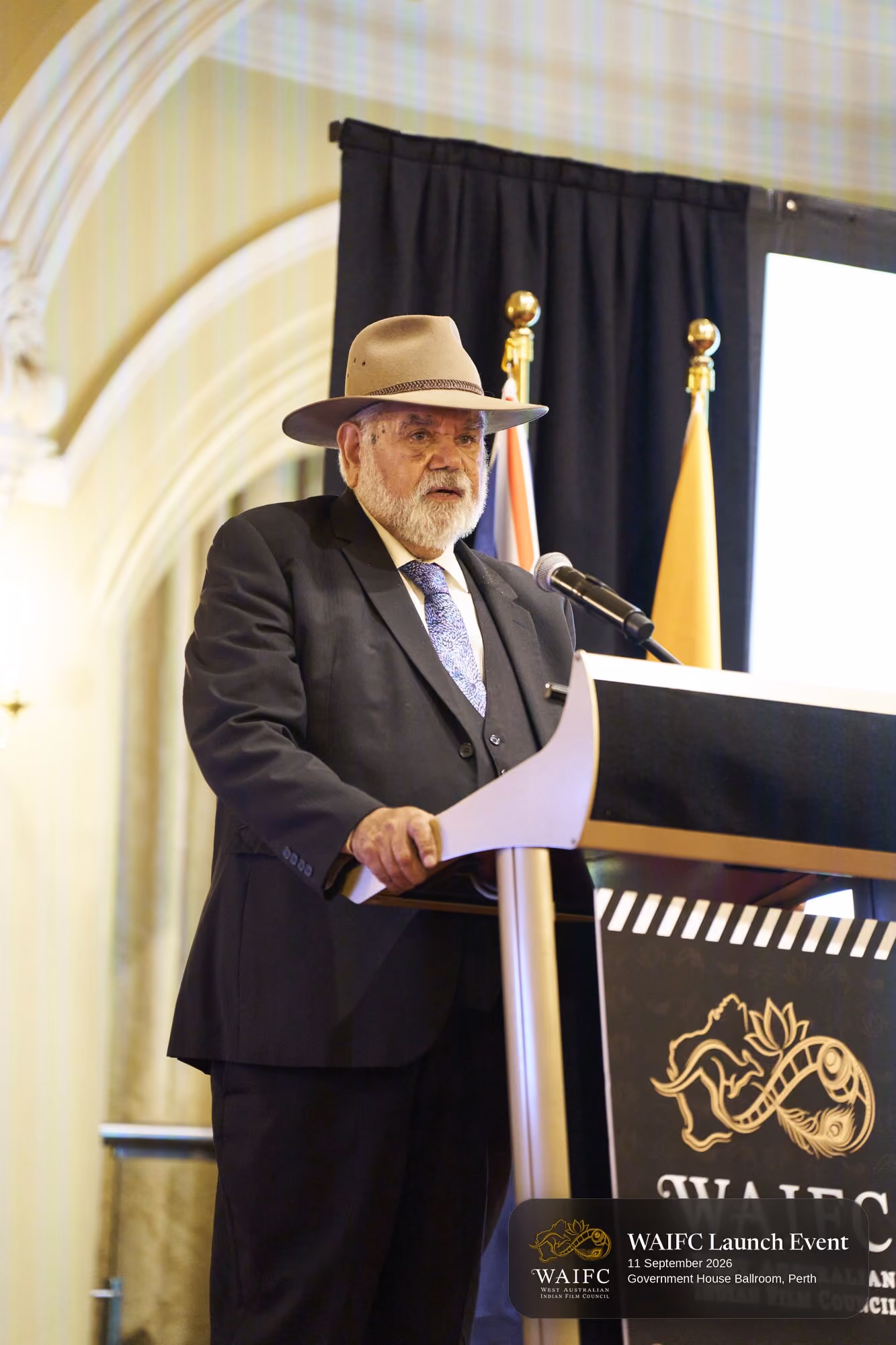 WAIFC Inaugural Launch Event — Government House Ballroom, Perth.
