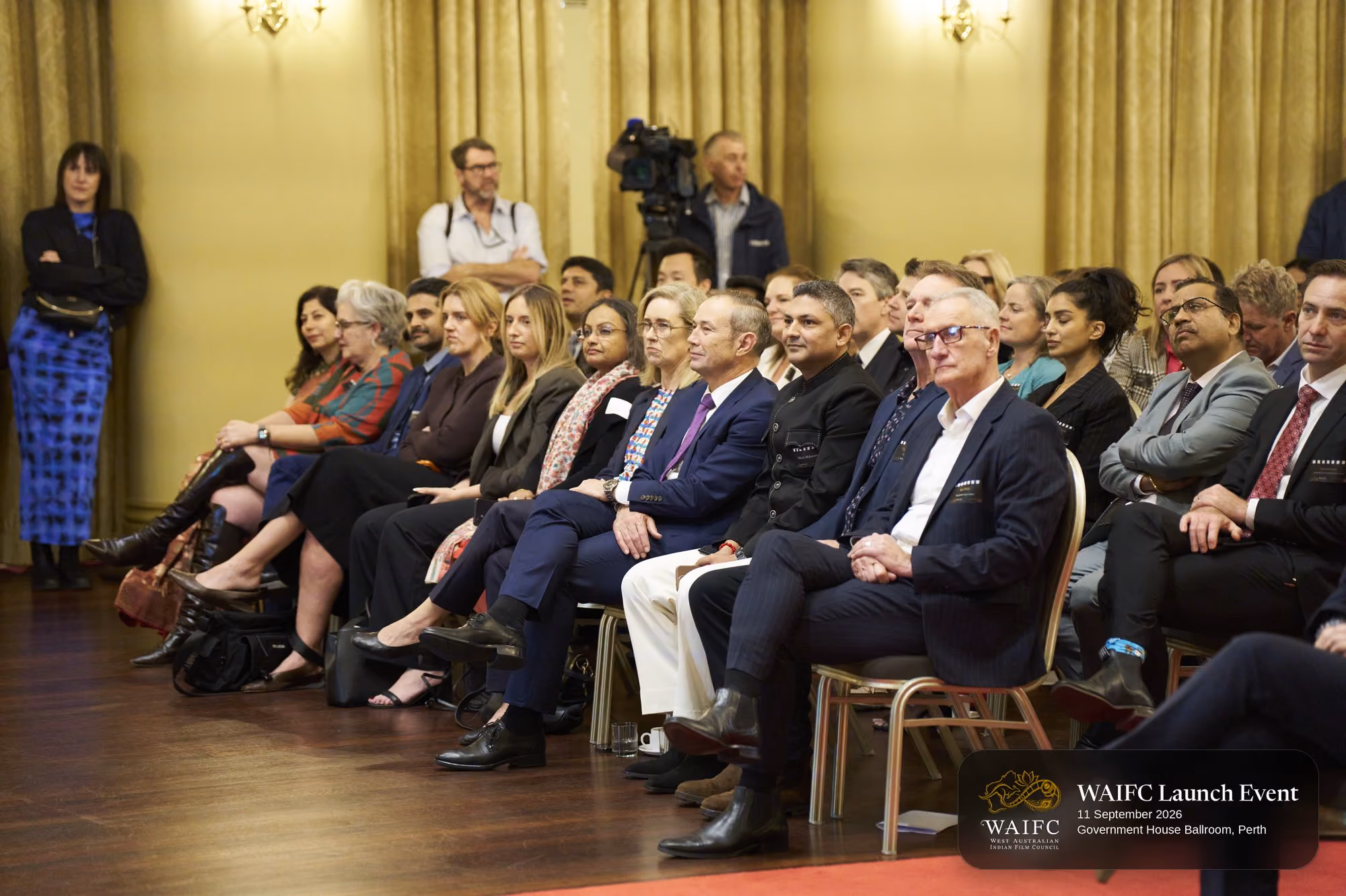 WAIFC Inaugural Launch Event — Government House Ballroom, Perth.