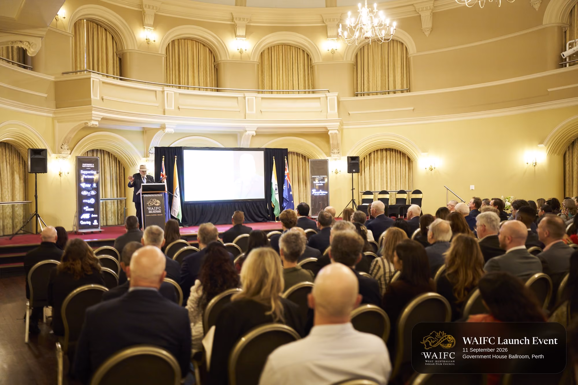 WAIFC Inaugural Launch Event — Government House Ballroom, Perth.