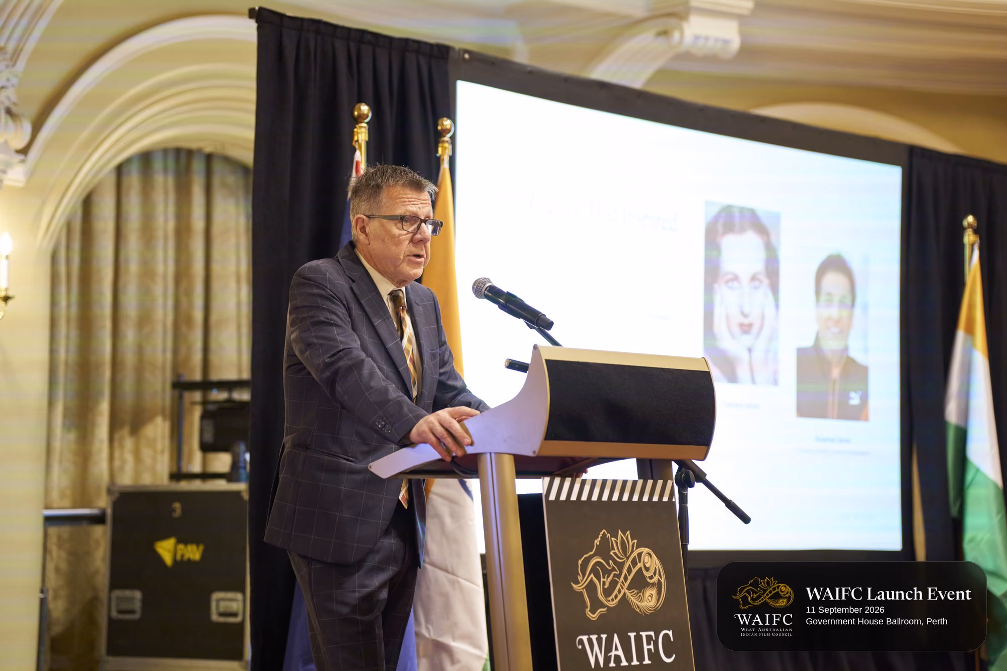WAIFC Inaugural Launch Event — Government House Ballroom, Perth.