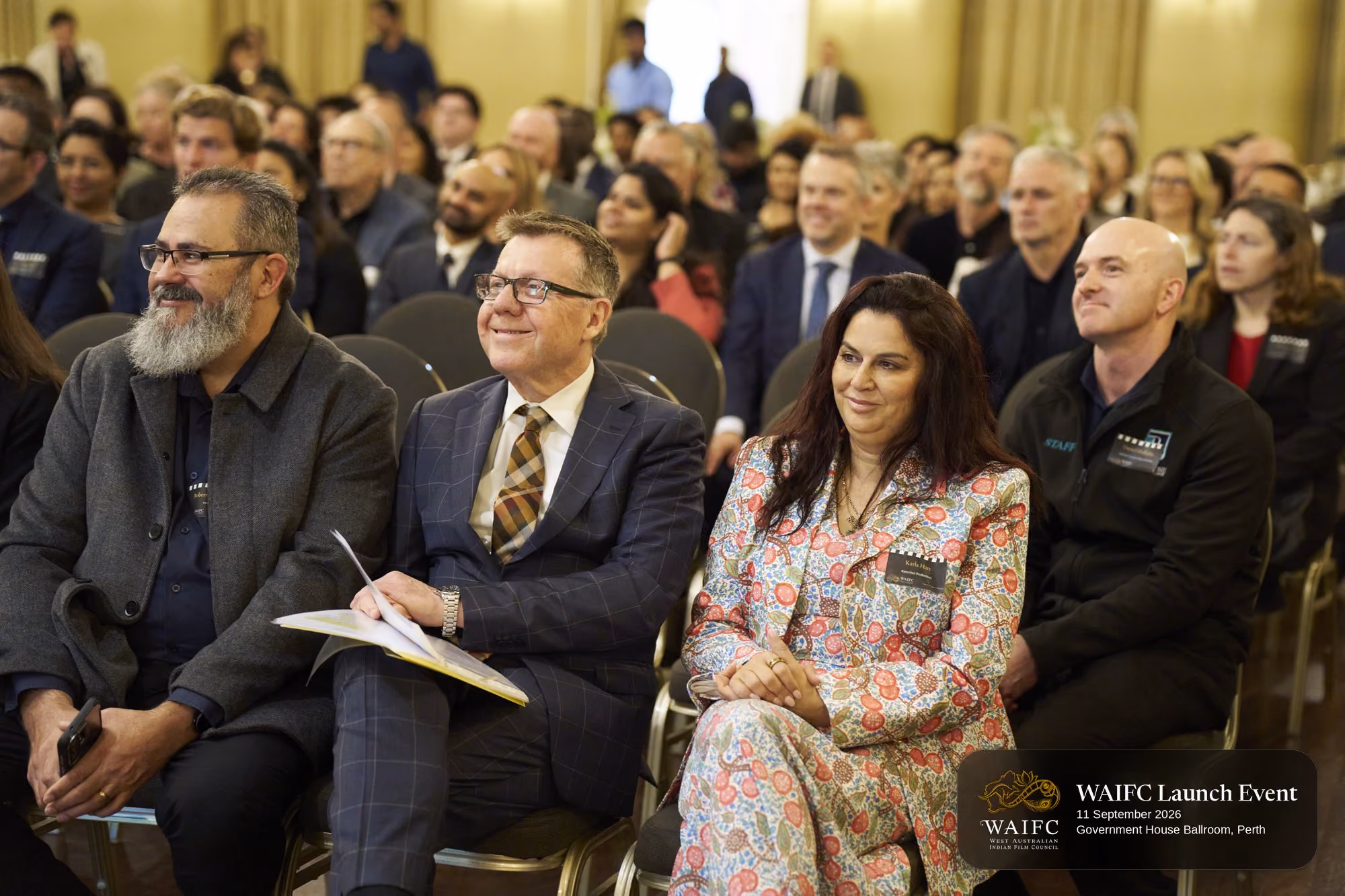 WAIFC Inaugural Launch Event — Government House Ballroom, Perth.