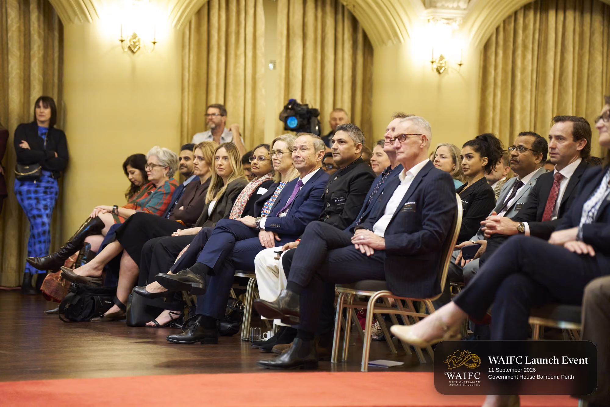 WAIFC Inaugural Launch Event — Government House Ballroom, Perth.