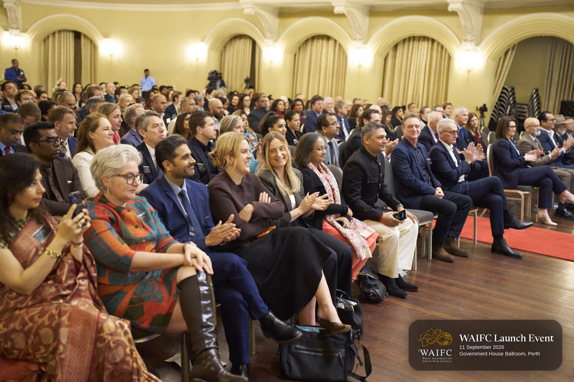 WAIFC Inaugural Launch Event — Government House Ballroom, Perth.