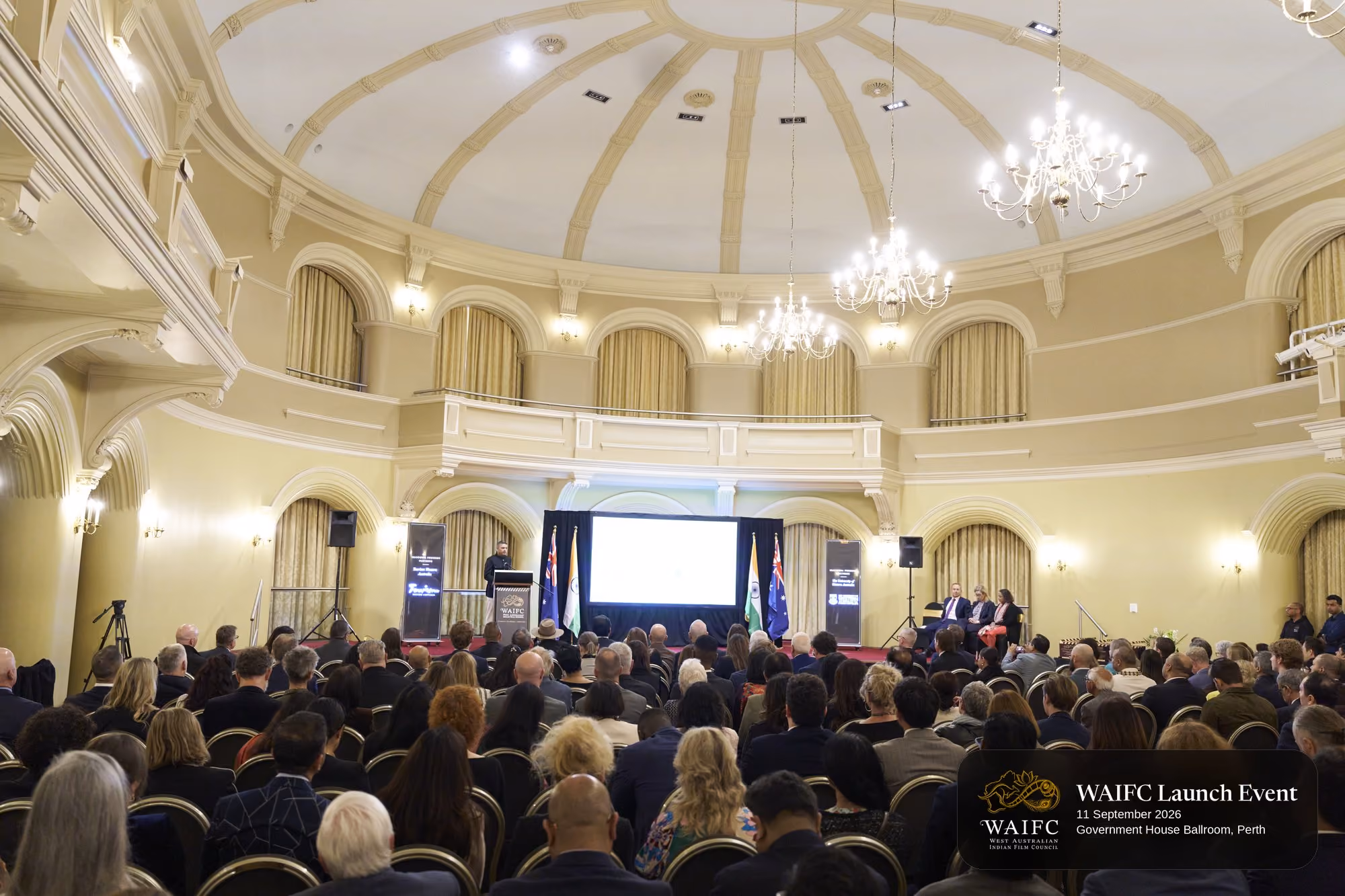 WAIFC Inaugural Launch Event — Government House Ballroom, Perth.